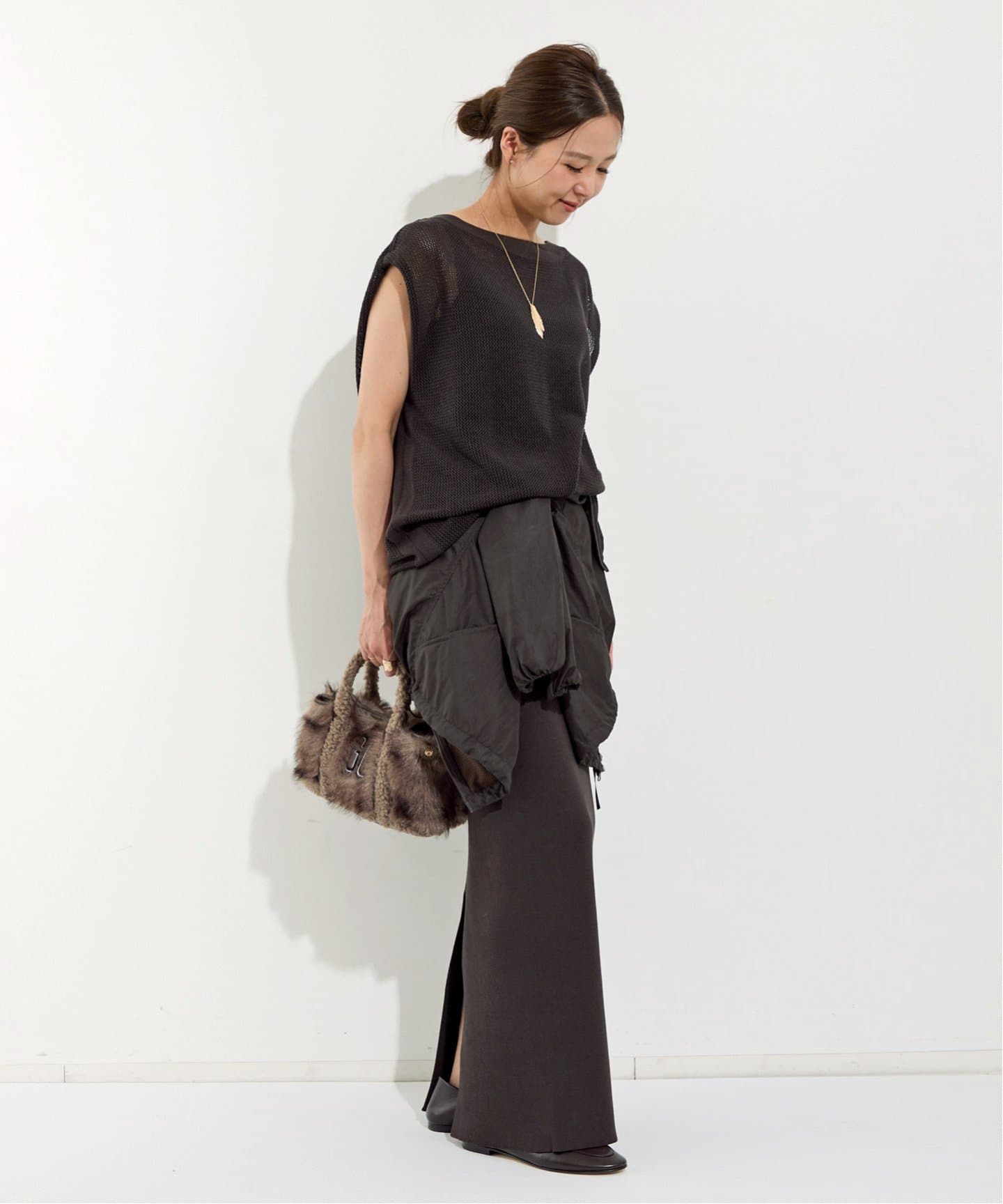 KNIT TIGHT SKIRT（ロング・マキシ丈スカート）｜L'Appartement