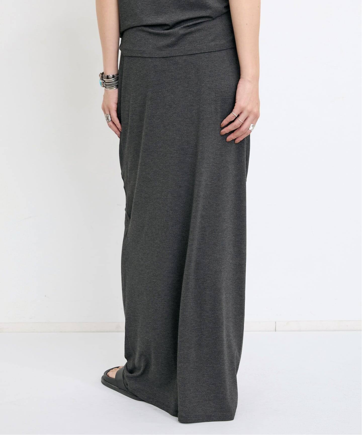 2WAY Drape Skirt（ロング・マキシ丈スカート）｜L
