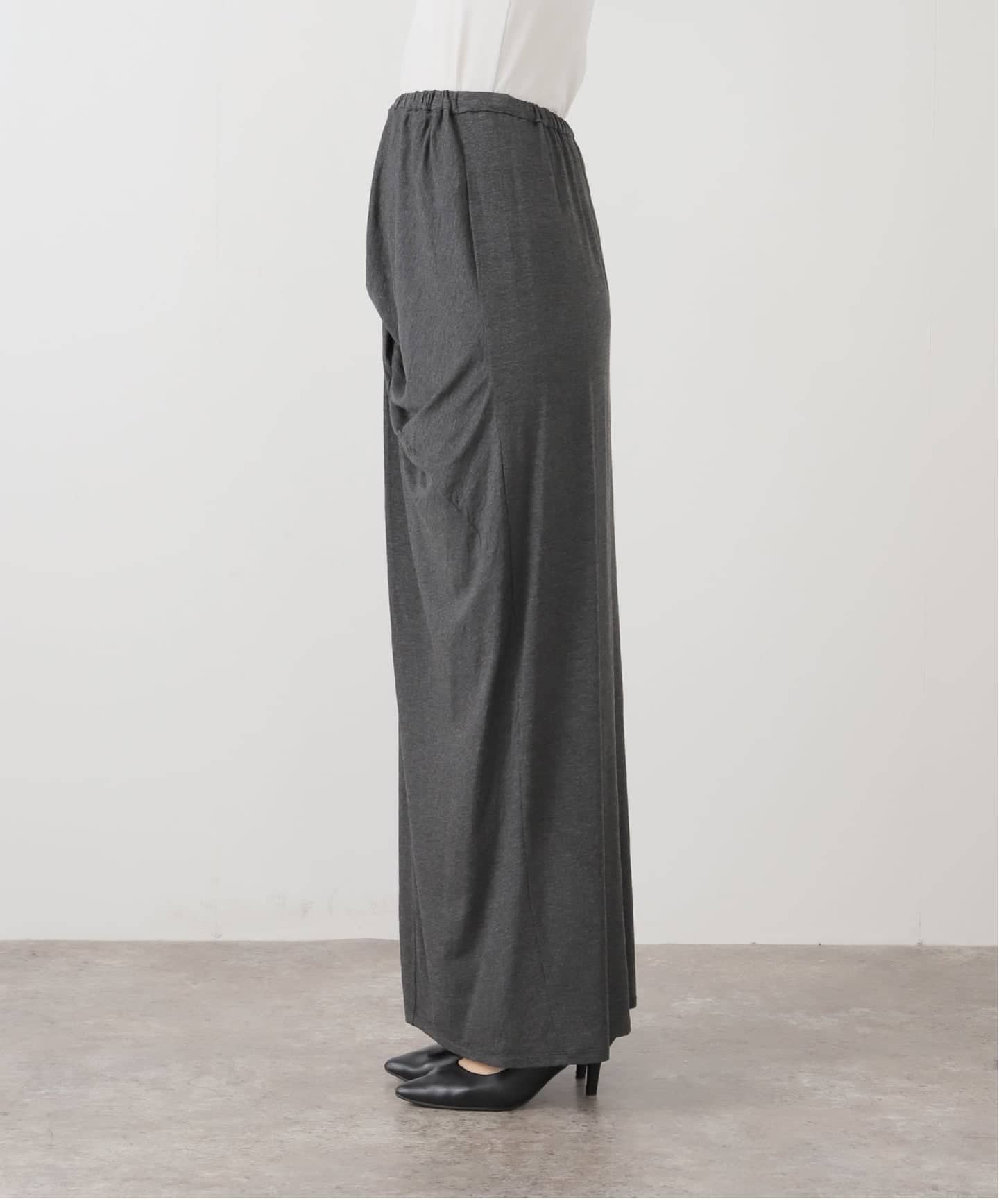 アパルトモンIラインロングスカート 2WAY Drape Skirt（ロング・マキシ丈スカート）｜L'Appartement