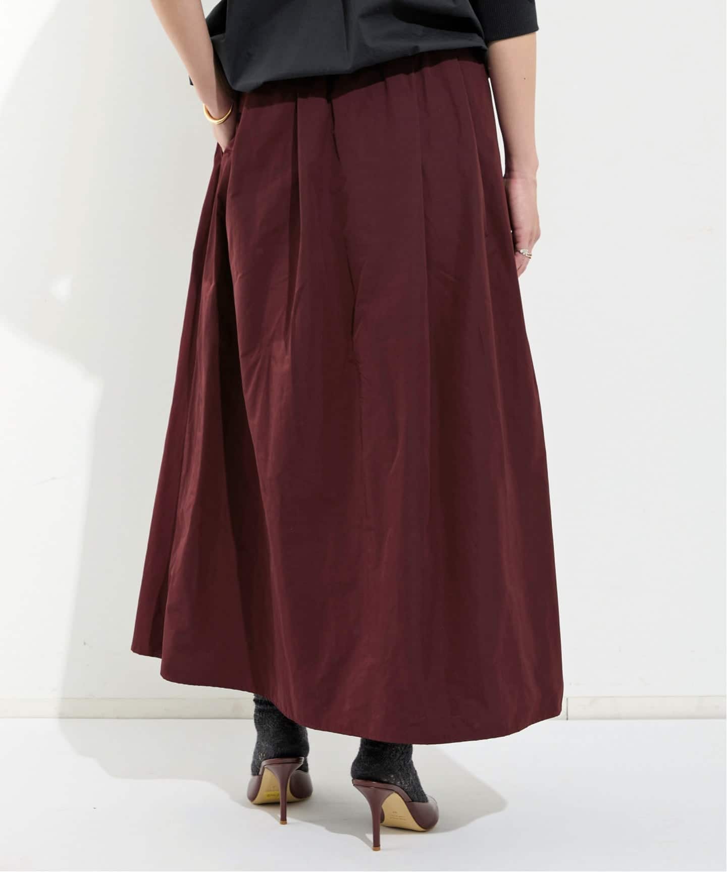 美品【L'Appartement】Grosgrain Volume Skirt Grosgrain Volume Skirt（その他スカート）｜L'Appartement
