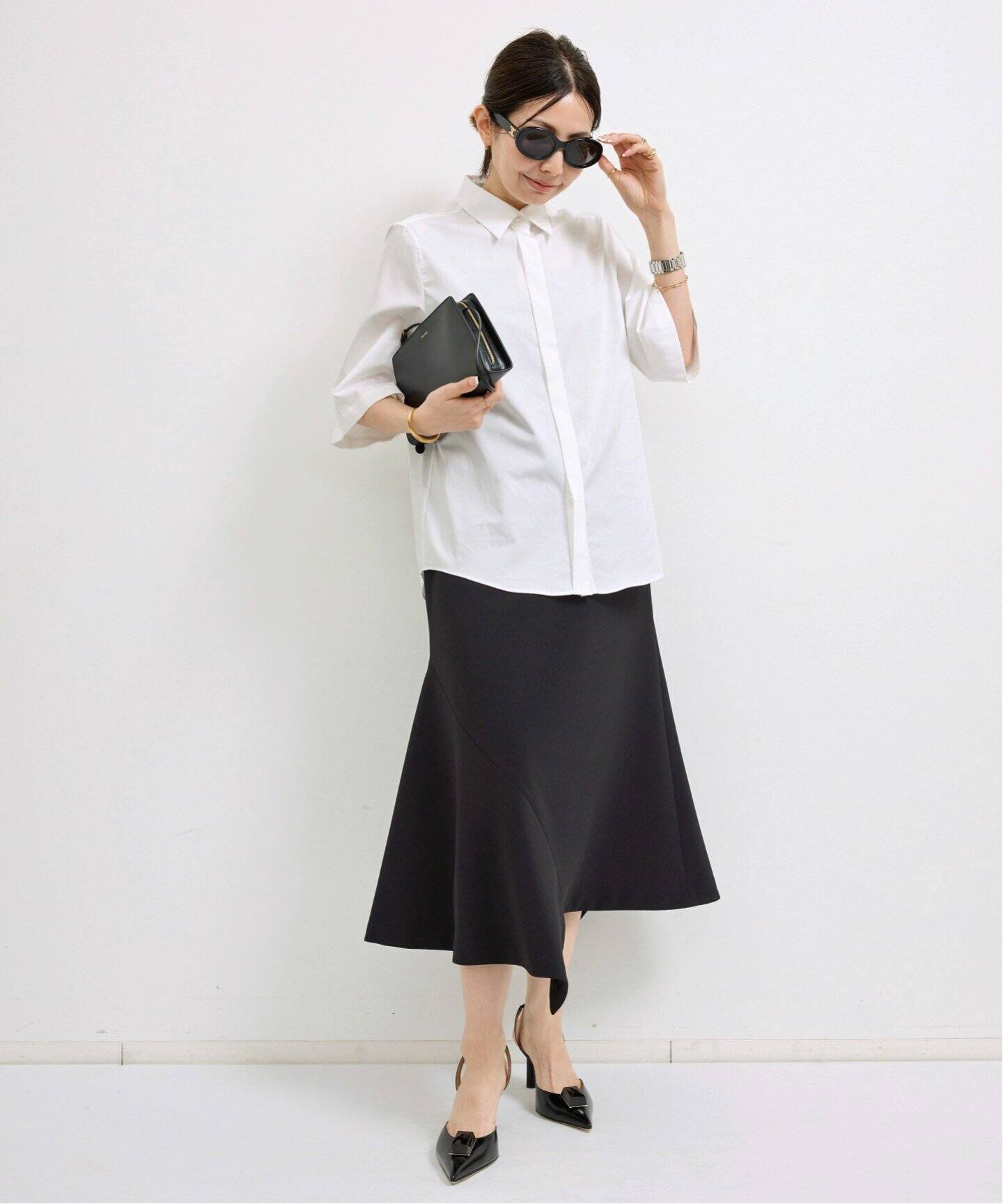 Asymmetry Skirt（その他スカート）｜L 