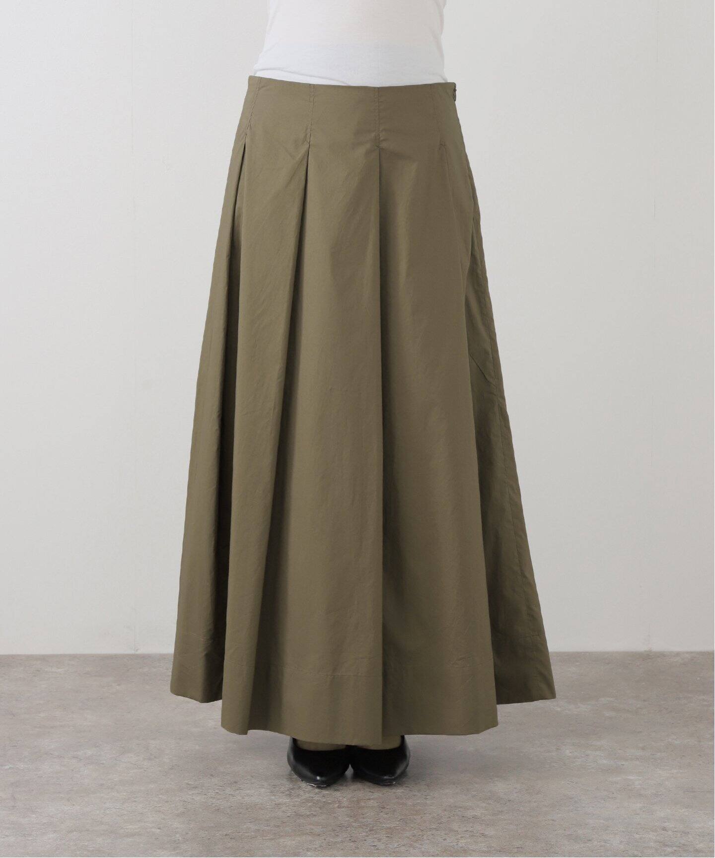 Box Pleated Skirt（ロング・マキシ丈スカート）｜L'Appartement