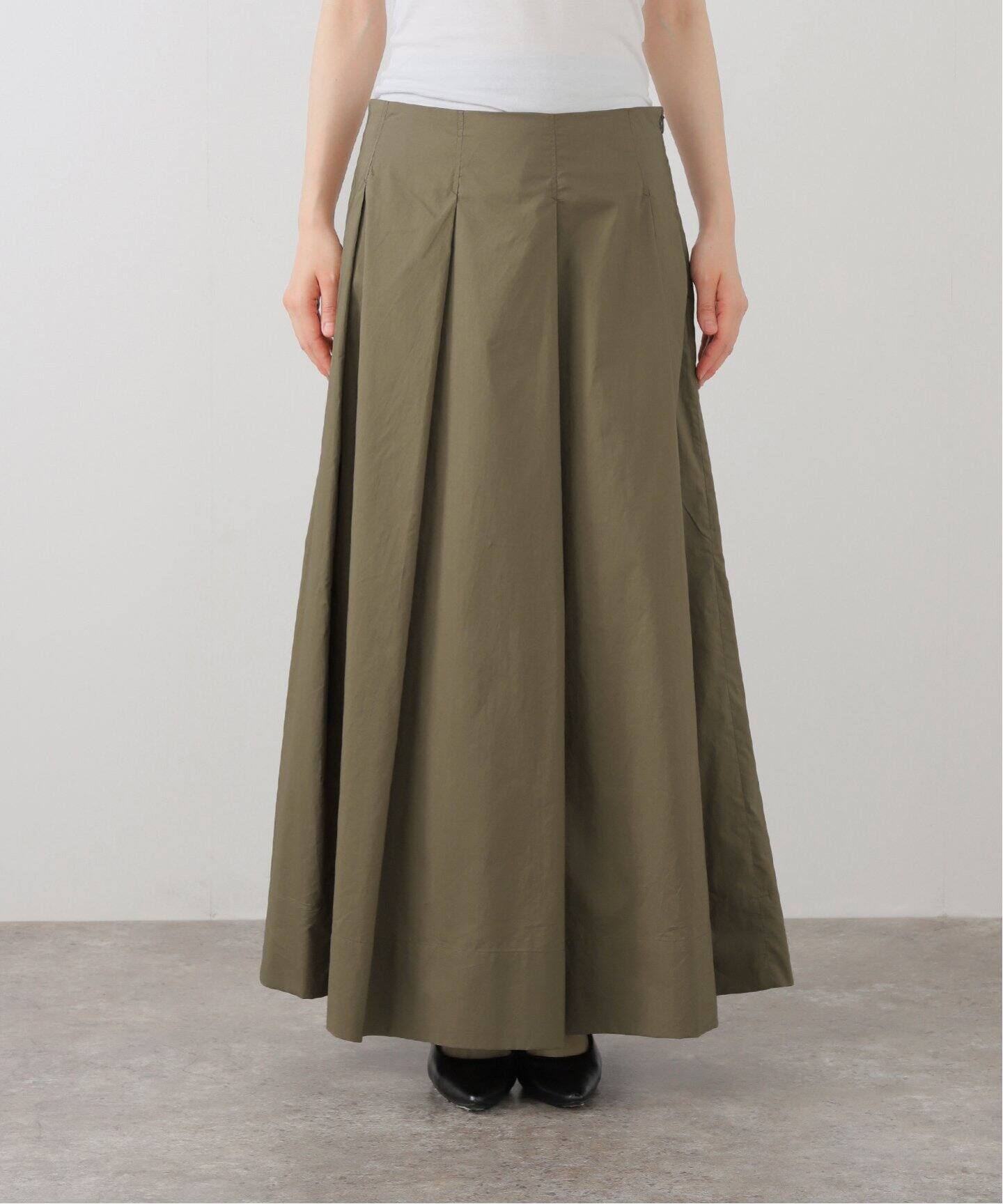 L'Appartement アパルトモン ポンチフレアスカート 34 カーキ Flare Skirt（その他スカート）｜L'Appartement（アパルトモン