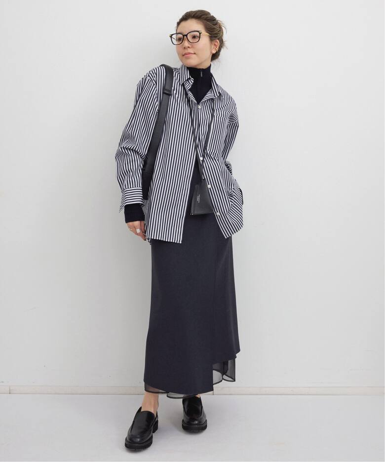 WRAP SKIRT with ORGANDY（その他スカート）｜L 
