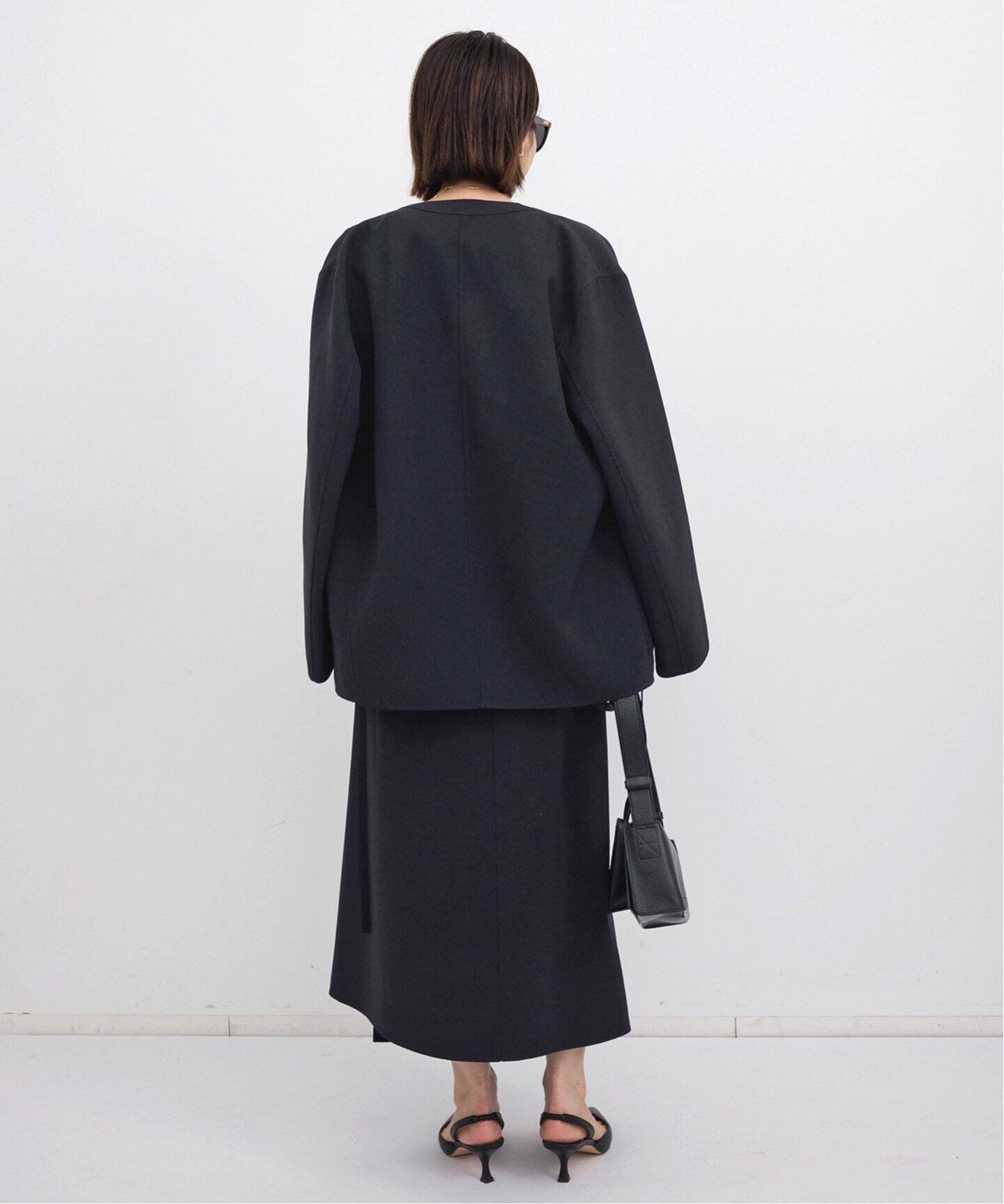 WRAP SKIRT with ORGANDY（その他スカート）｜L 
