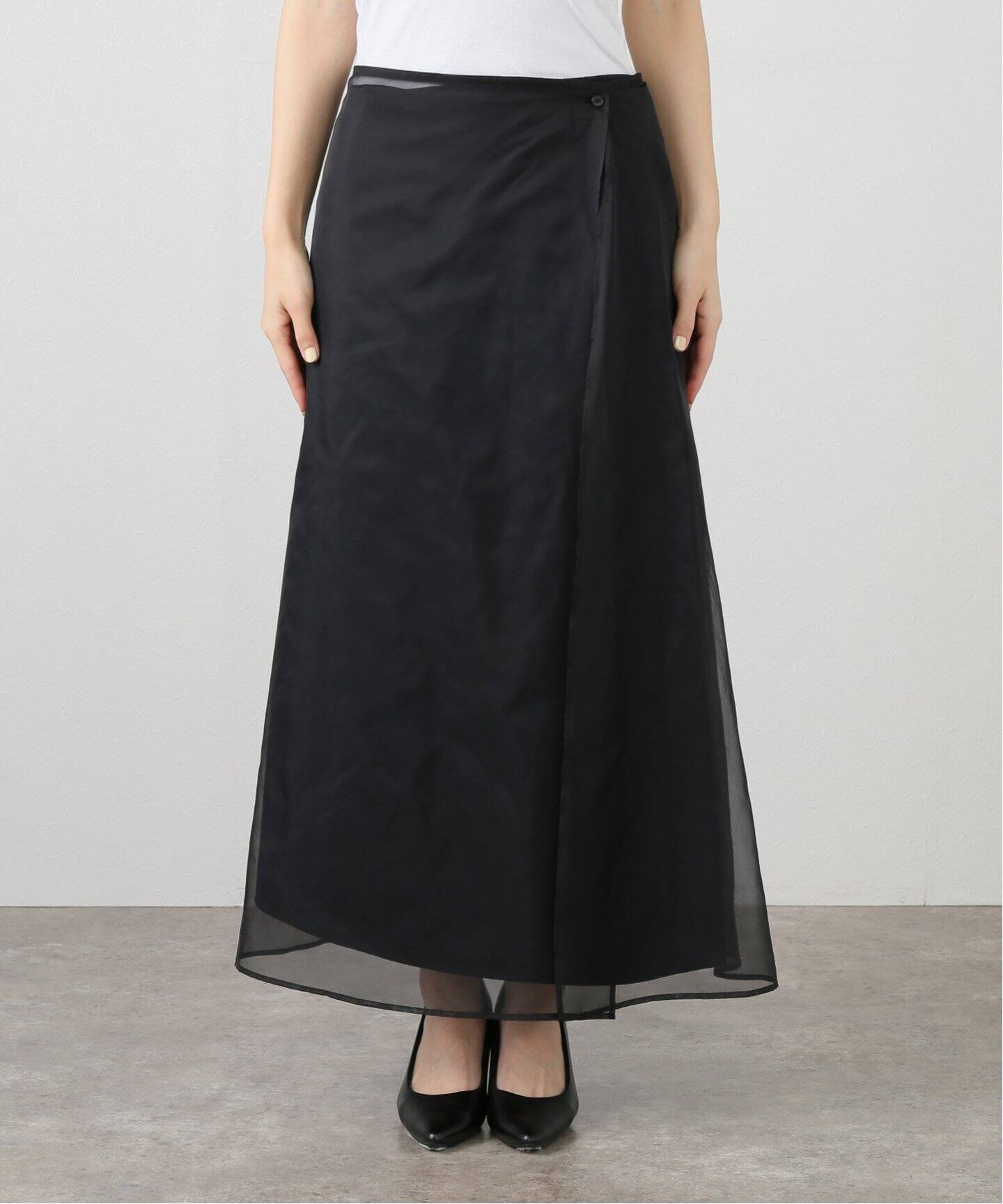 WRAP SKIRT with ORGANDY（その他スカート）｜L'Appartement