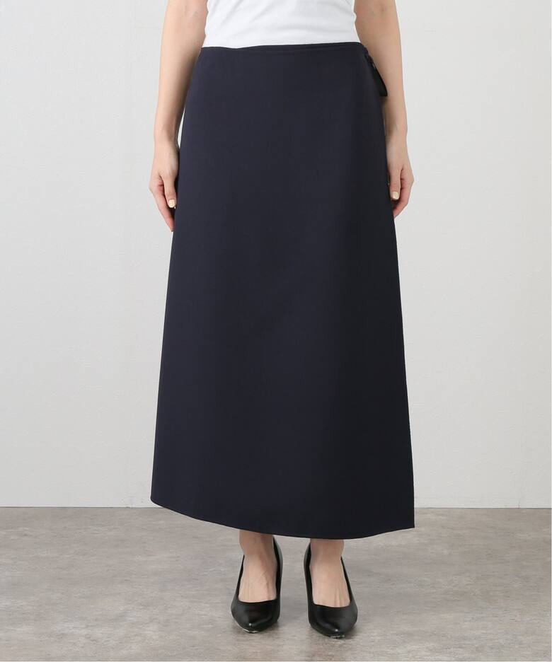 WRAP SKIRT with ORGANDY（その他スカート）｜L