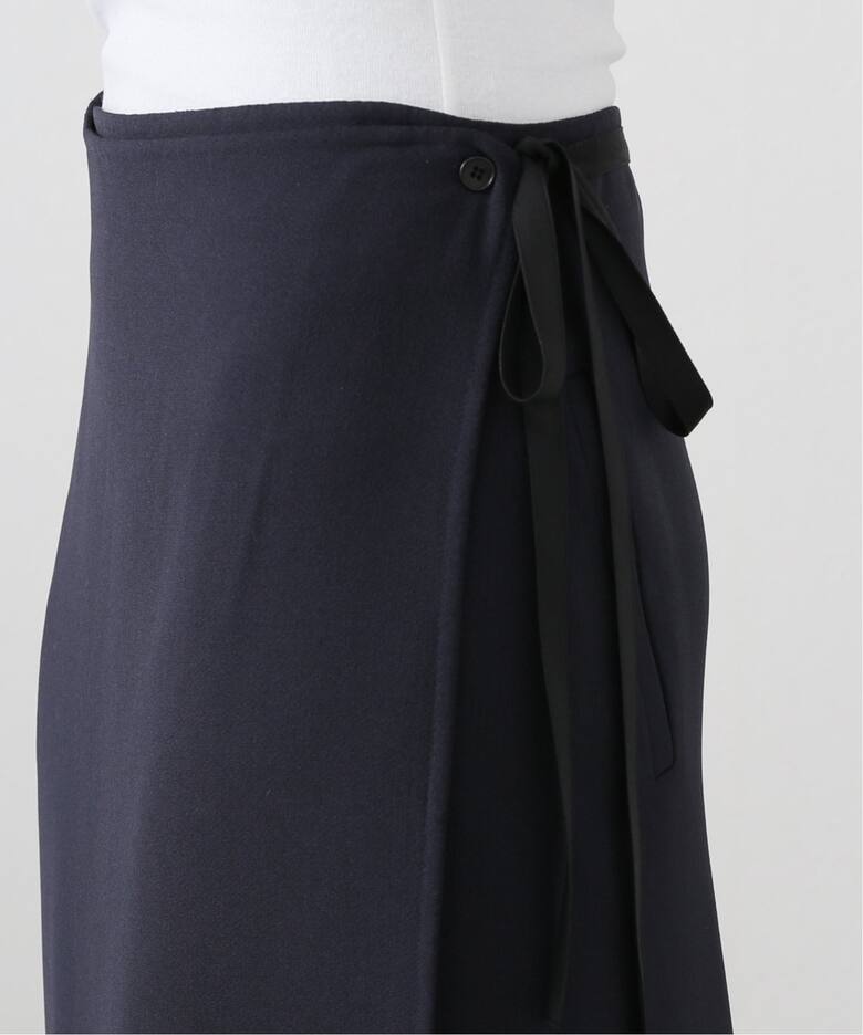 WRAP SKIRT with ORGANDY（その他スカート）｜L