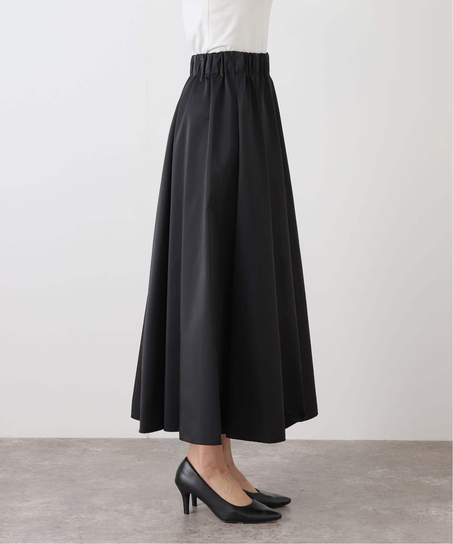 L'Appartement☆Grosgrain Volume Skirt 34黒 Grosgrain Volume Skirt（その他スカート）｜L'Appartement