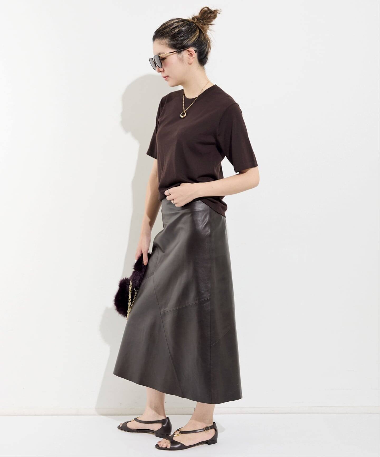 美品　L'Appartement取扱い　ORDINARY JOYチュールスカート 美品 L'Appartement取扱い 23AW 39，600円 ORDINARY JOY