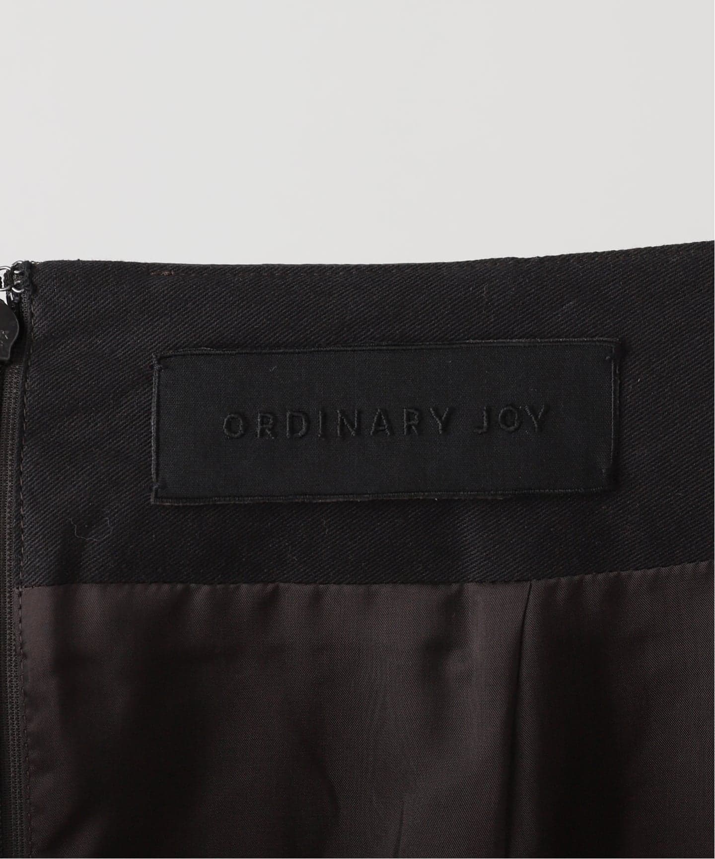 ORDINARY JOY/オーディナリー ジョイ】Nappa Leather Midi Skirt