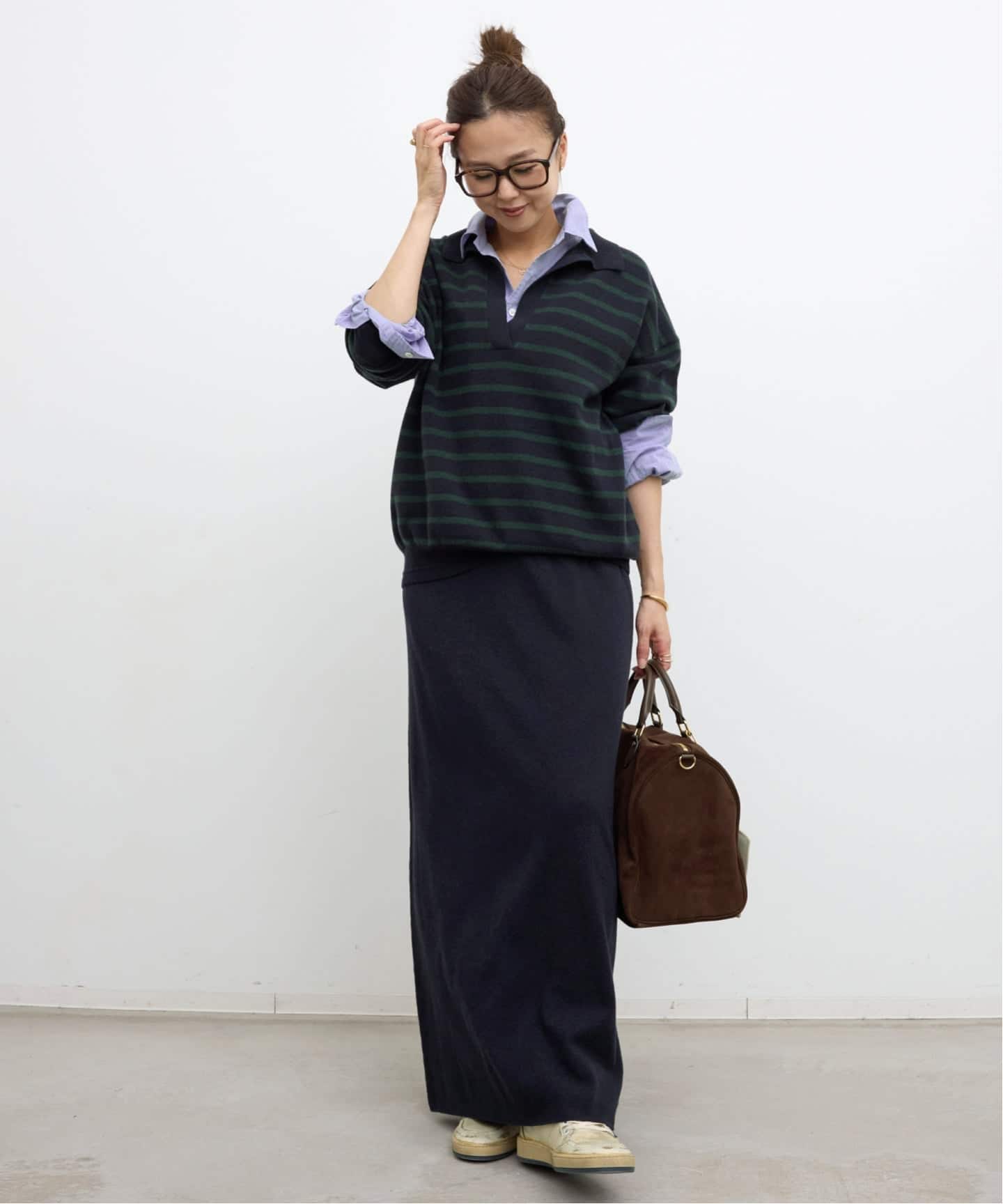 スカート L'Appartement Relax Knit Skirt Relax Knit Skirt（ロング・マキシ丈スカート）｜L'Appartement