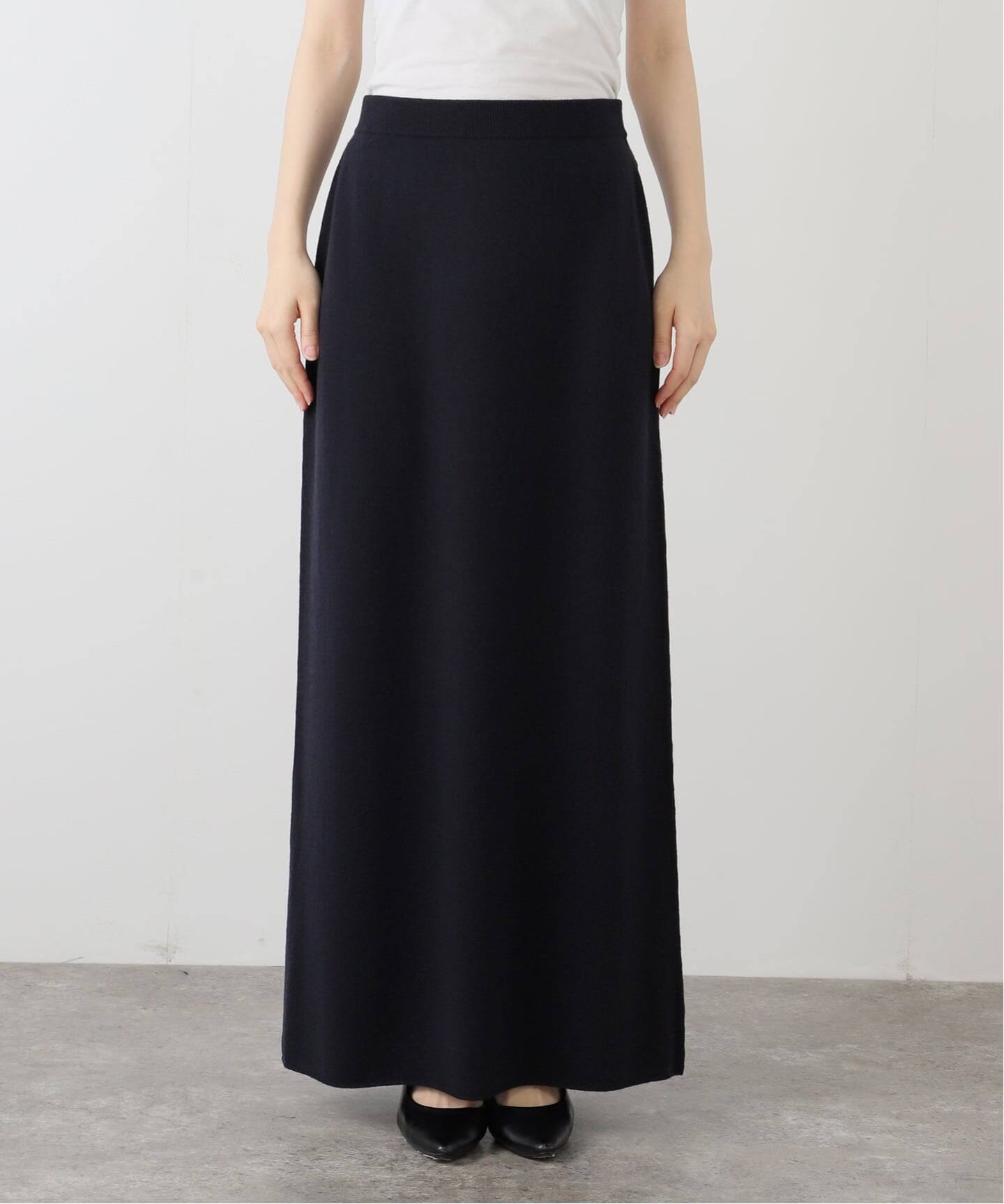 Relax Knit Skirt（ロング・マキシ丈スカート）｜L'Appartement