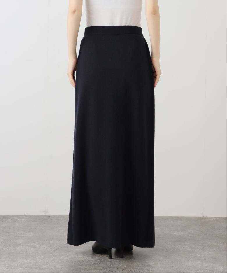Relax Knit Skirt（ロング・マキシ丈スカート）｜L