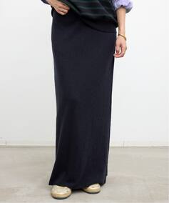 Relax Knit Skirt（ロング・マキシ丈スカート）｜L