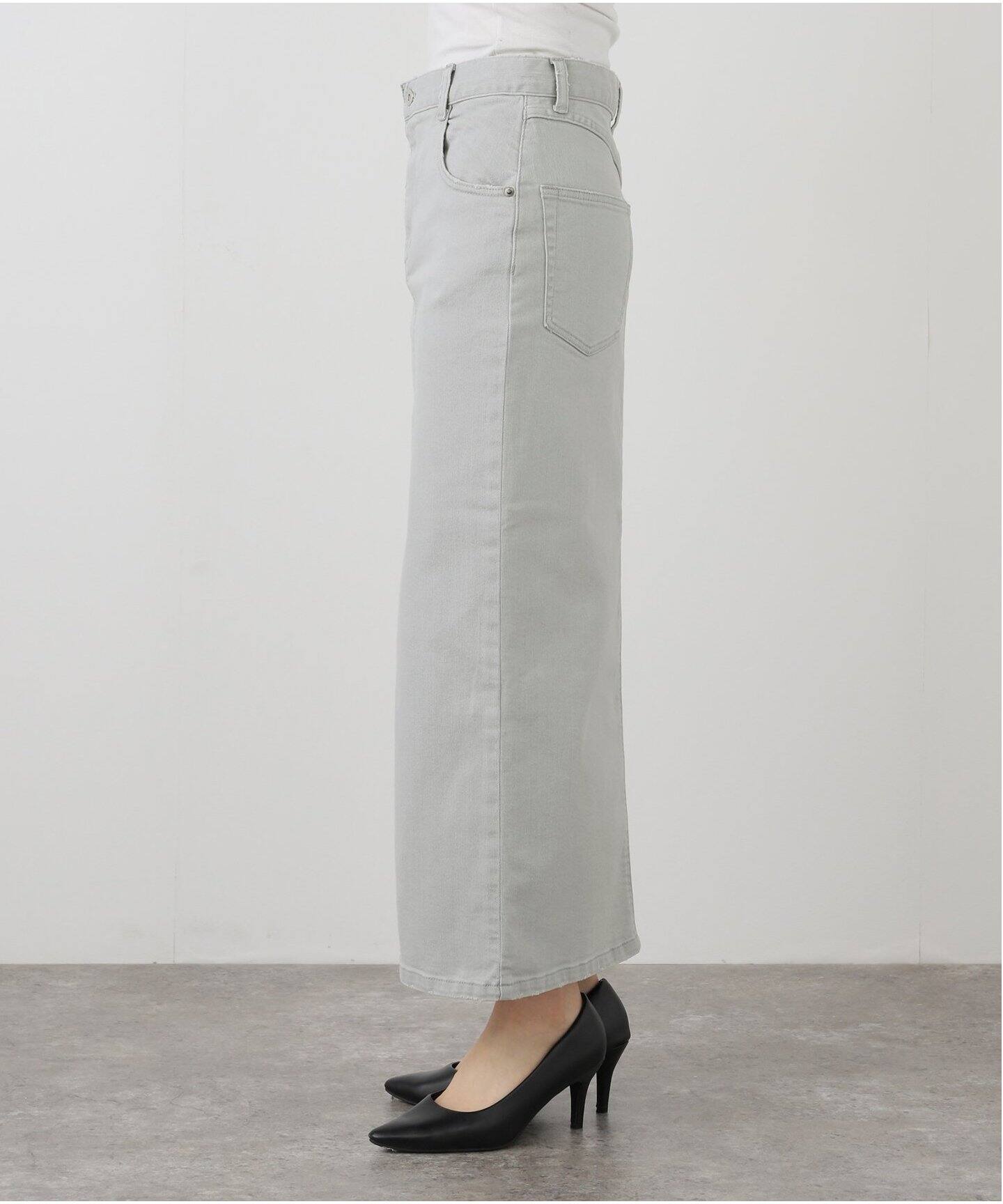 BLEACH DENIM SKIRT（デニムスカート）｜L 