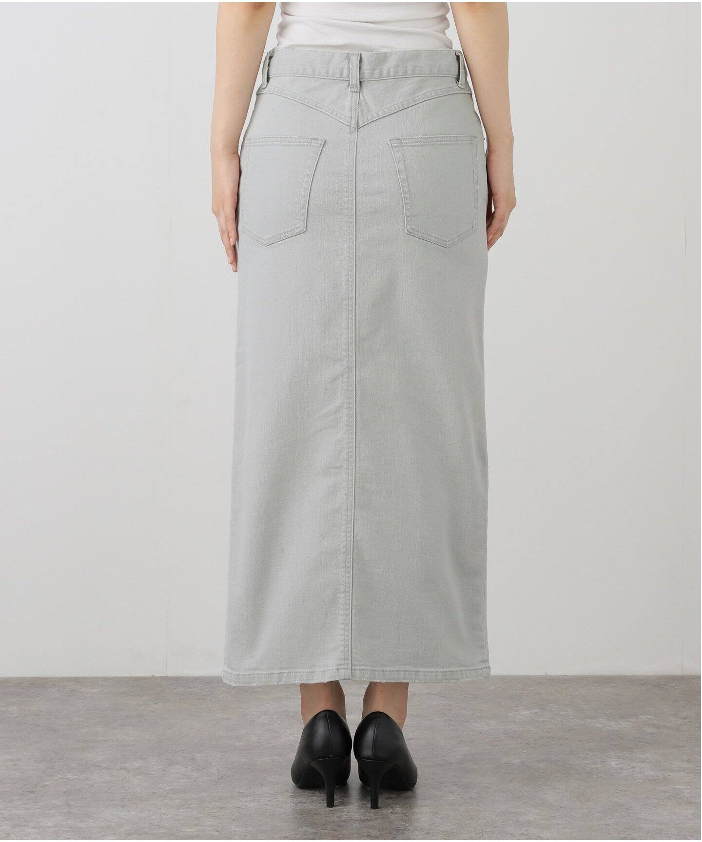 BLEACH DENIM SKIRT（デニムスカート）｜L 