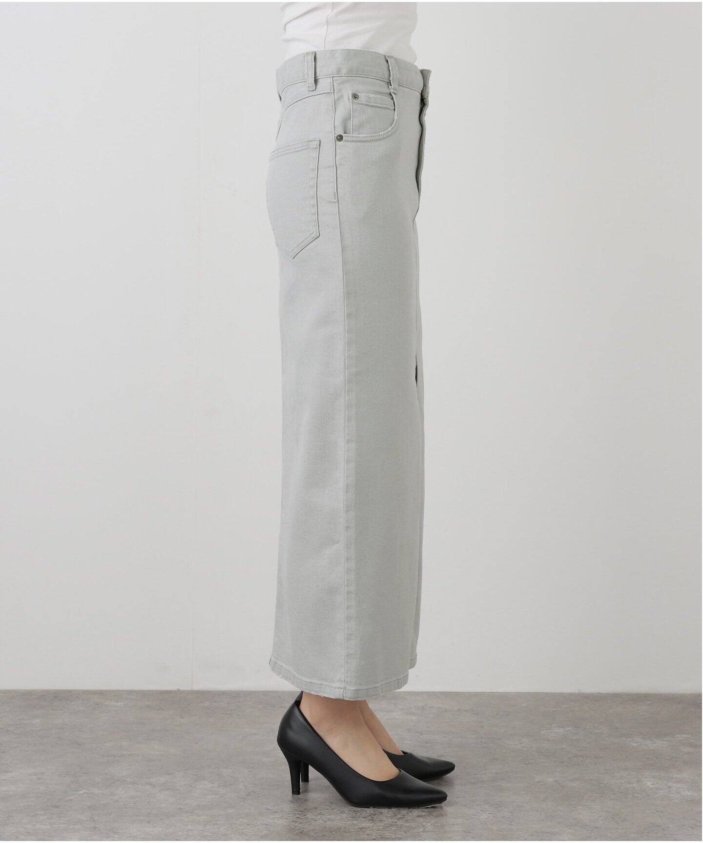 BLEACH DENIM SKIRT（デニムスカート）｜L
