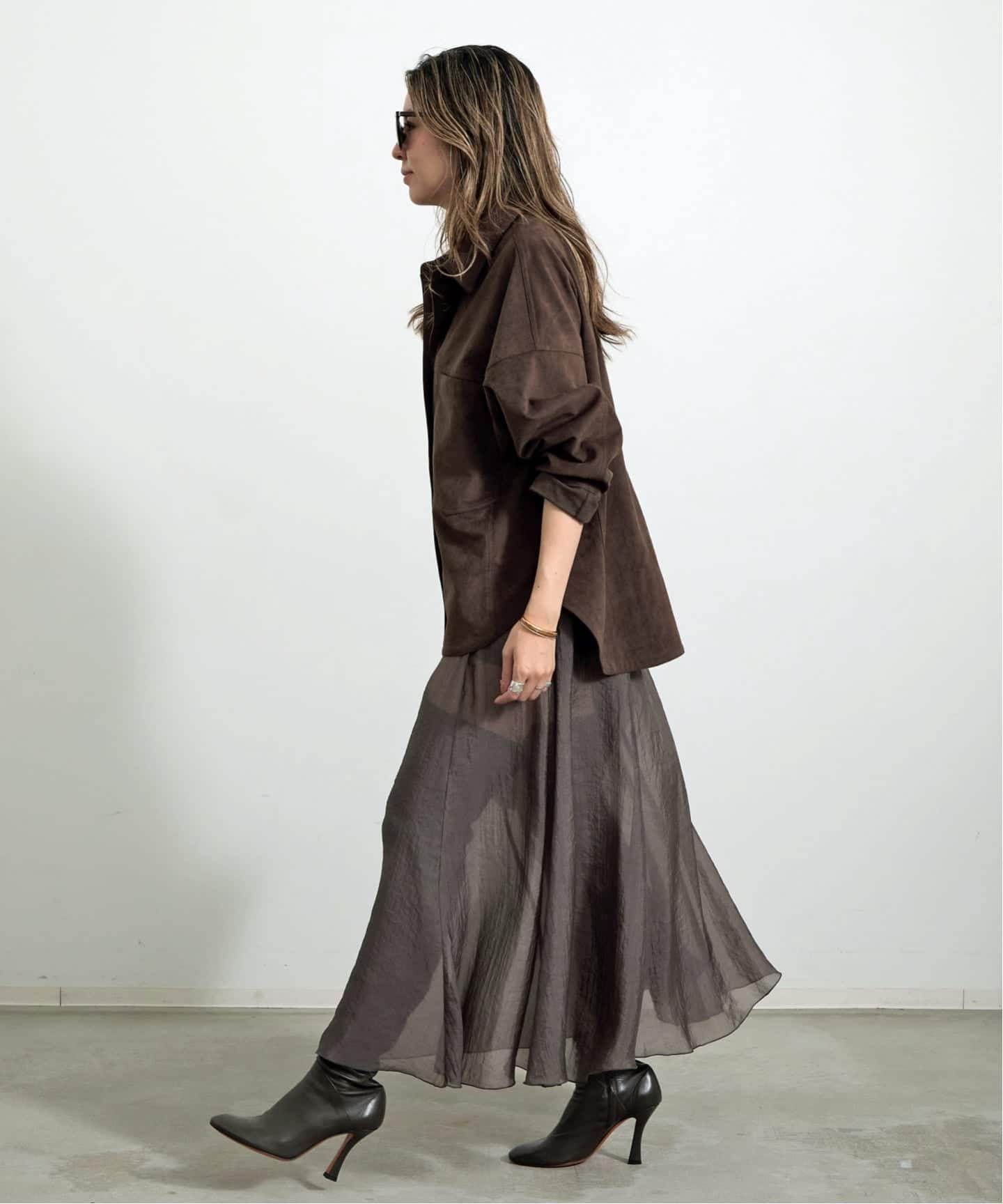 スカート L'Appartement Linen Canvas Long Skirt Green Linen Skirt With Pockets, Long Linen Maxi Skirt, High
