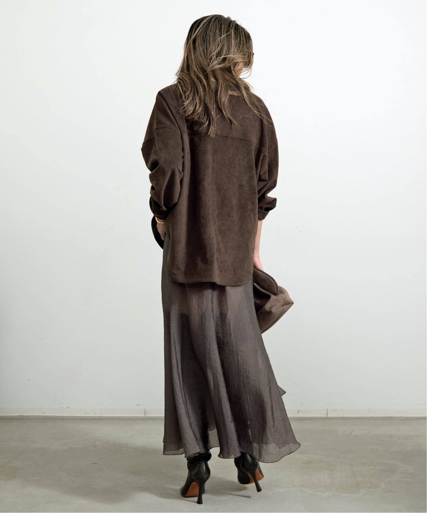 ORGANDY LONG SKIRT（ロング・マキシ丈スカート）｜L'Appartement