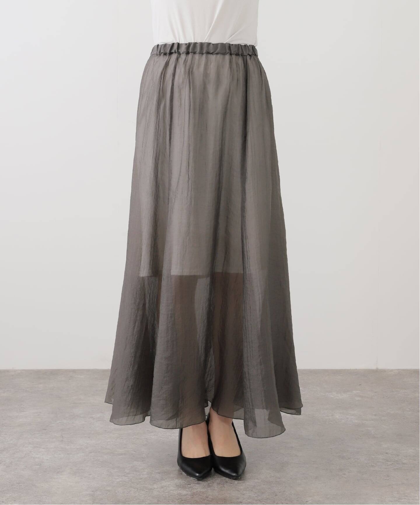 ORGANDY LONG SKIRT（ロング・マキシ丈スカート）｜L'Appartement