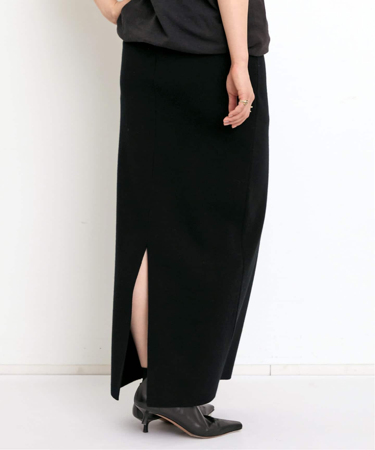 スカート L'Appartement Relax Knit Skirt Relax Knit Skirt（ロング・マキシ丈スカート）｜L'Appartement
