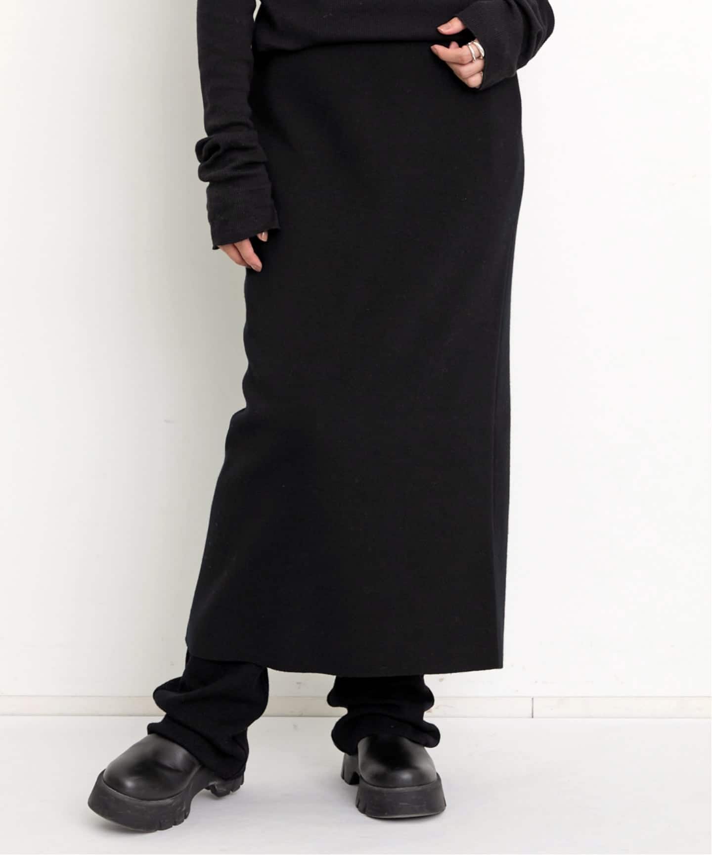 ♡極美品♡ アパルトモン　Washable Tight Skirt 25SS WOOL KNIT TIGHT SKIRT（その他スカート）｜L'Appartement