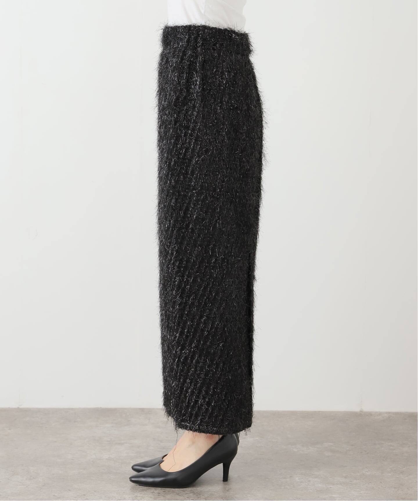 COUTURE D'ADAM/クチュールドアダム】 FLINGE PENCIL SKIRT（ロング