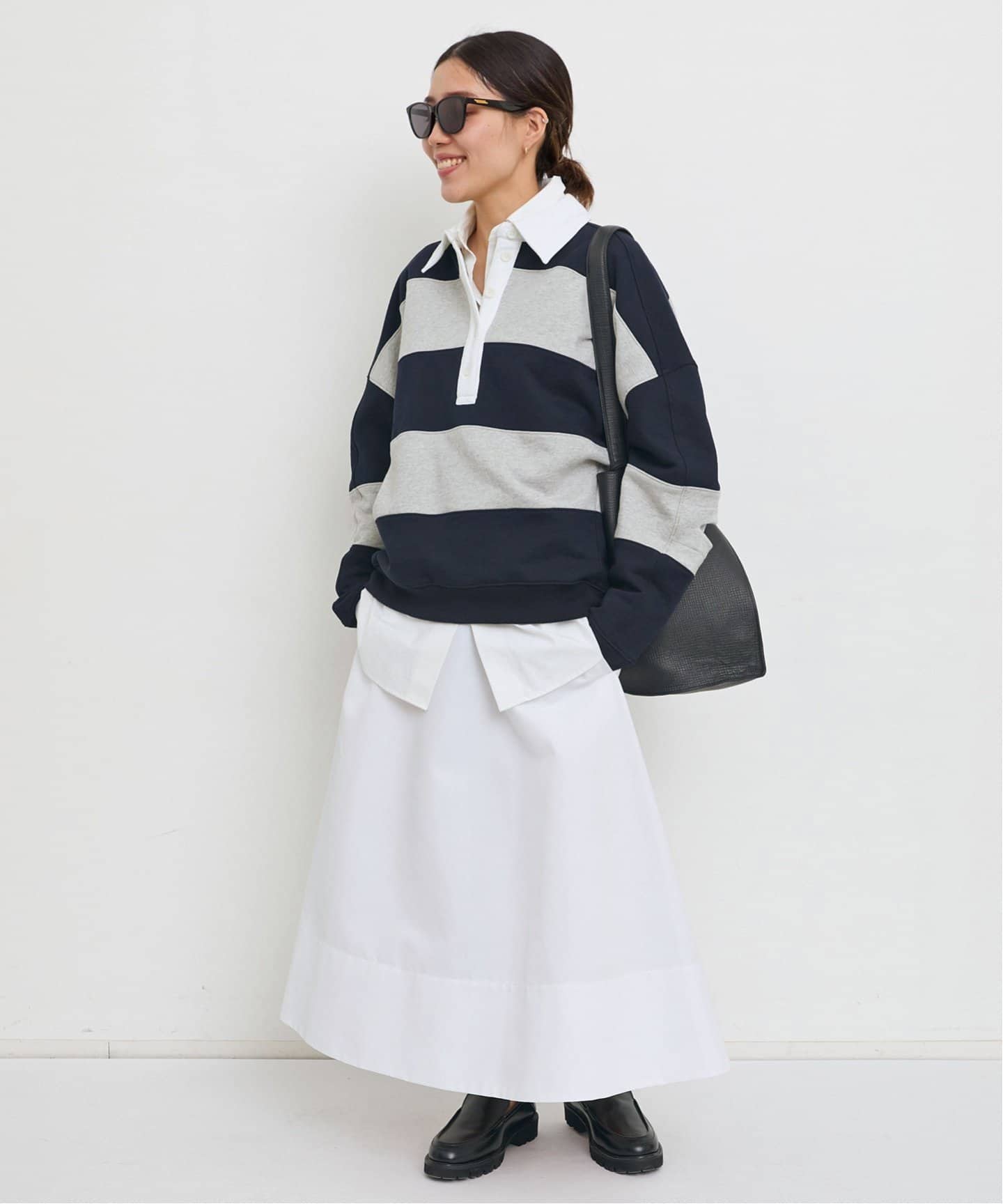 TIBI/ティビ】 ECO NYLON CIRCLE SKIRT（その他スカート）｜L