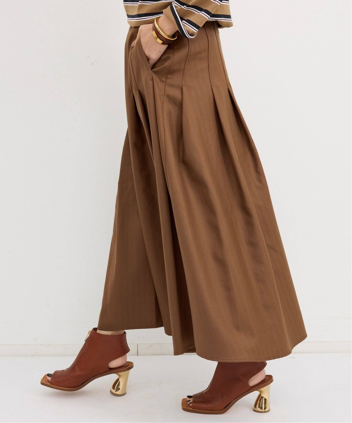 KALLMEYER/カルメイヤー】 Dakota Pleated Skirt（その他スカート）｜L  