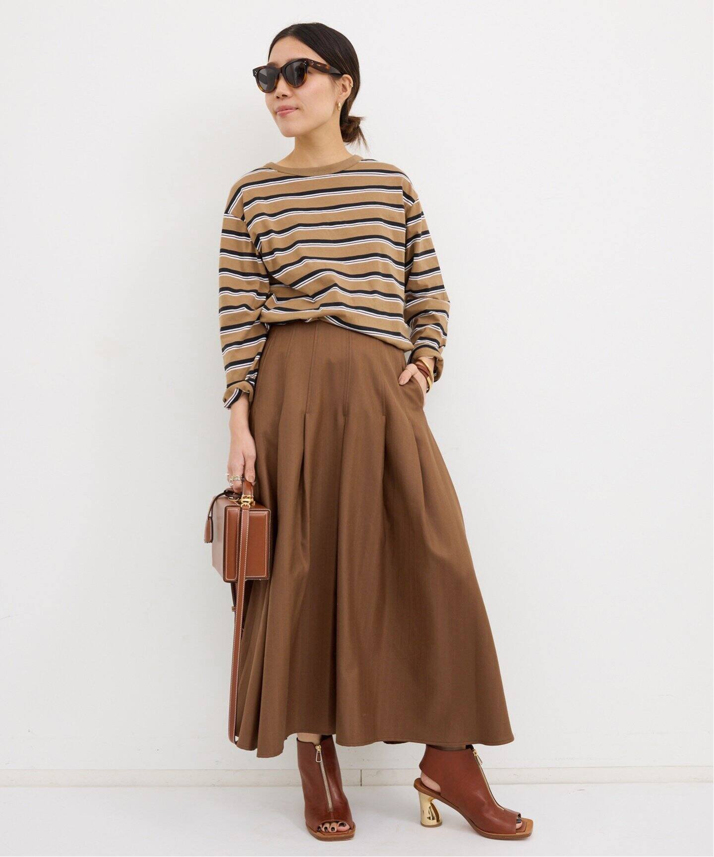 KALLMEYER/カルメイヤー】 Dakota Pleated Skirt（その他スカート）｜L  