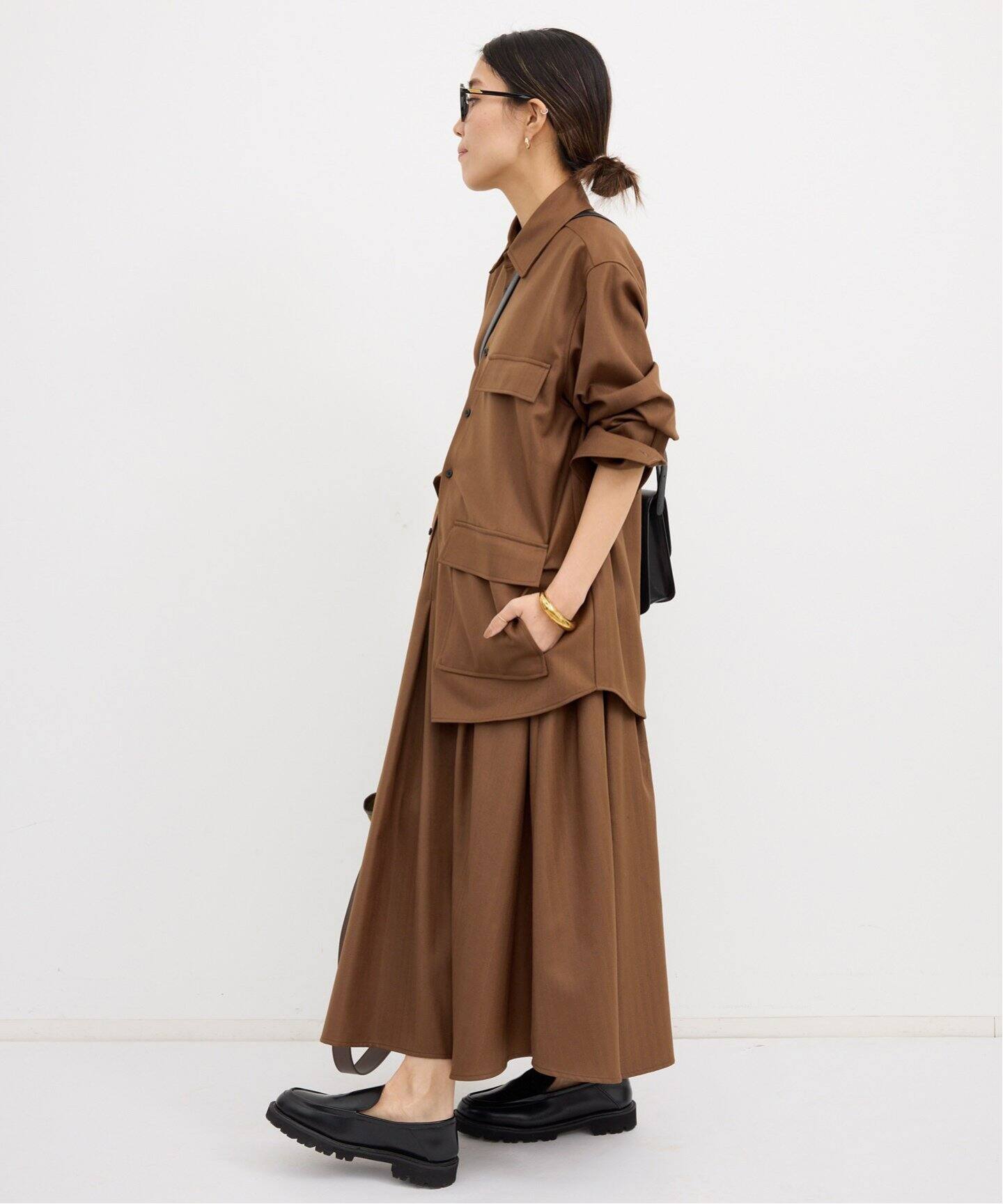KALLMEYER/カルメイヤー】 Dakota Pleated Skirt（その他スカート）｜L 