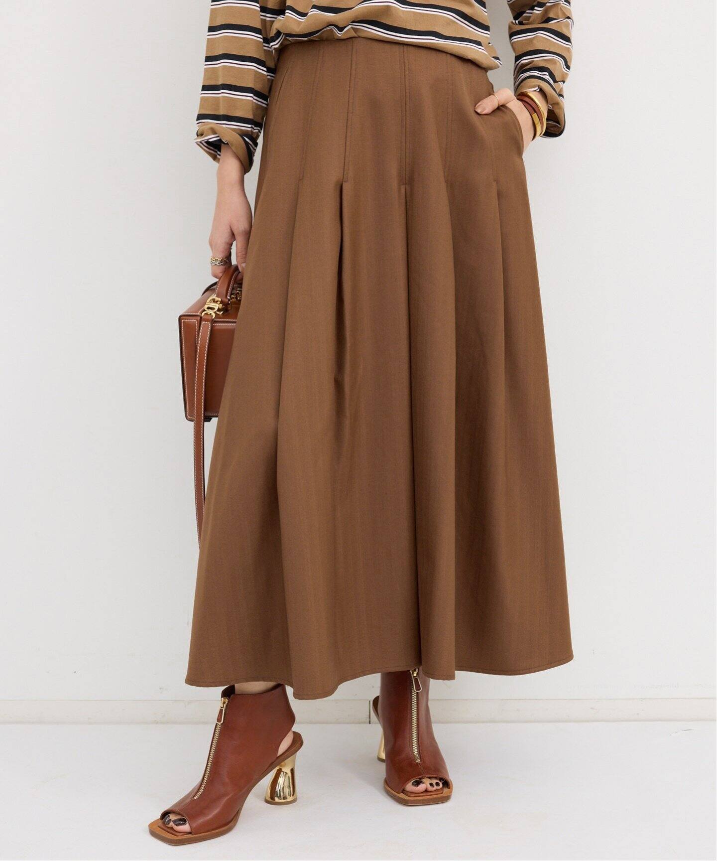 KALLMEYER/カルメイヤー】 Dakota Pleated Skirt（その他スカート）｜L  