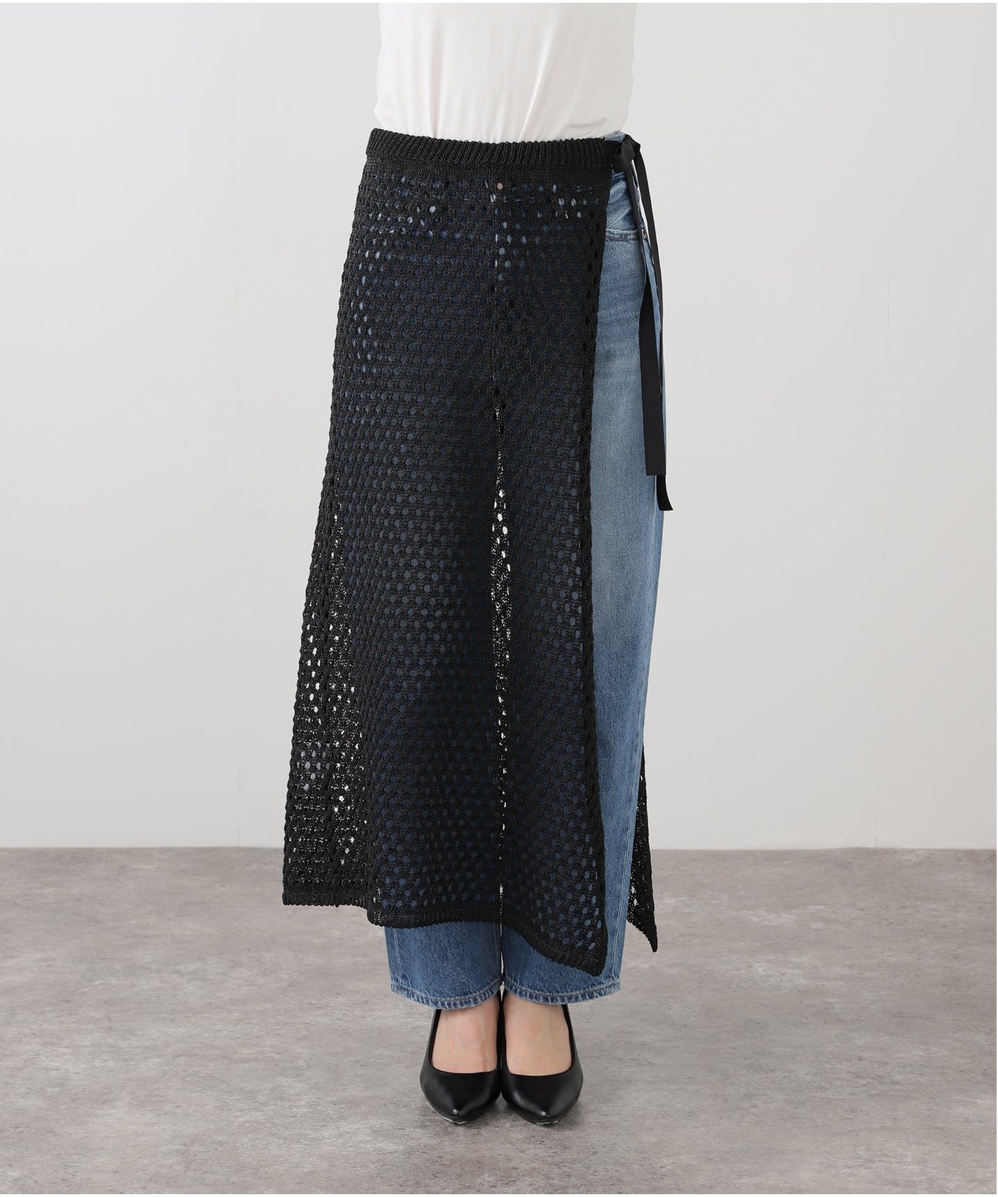 KALLMEYER/カルメイヤー】 Eden Wrap Crochet Skirt（その他