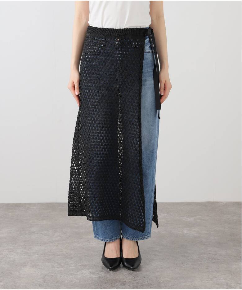 KALLMEYER/カルメイヤー】 Eden Wrap Crochet Skirt（その他スカート