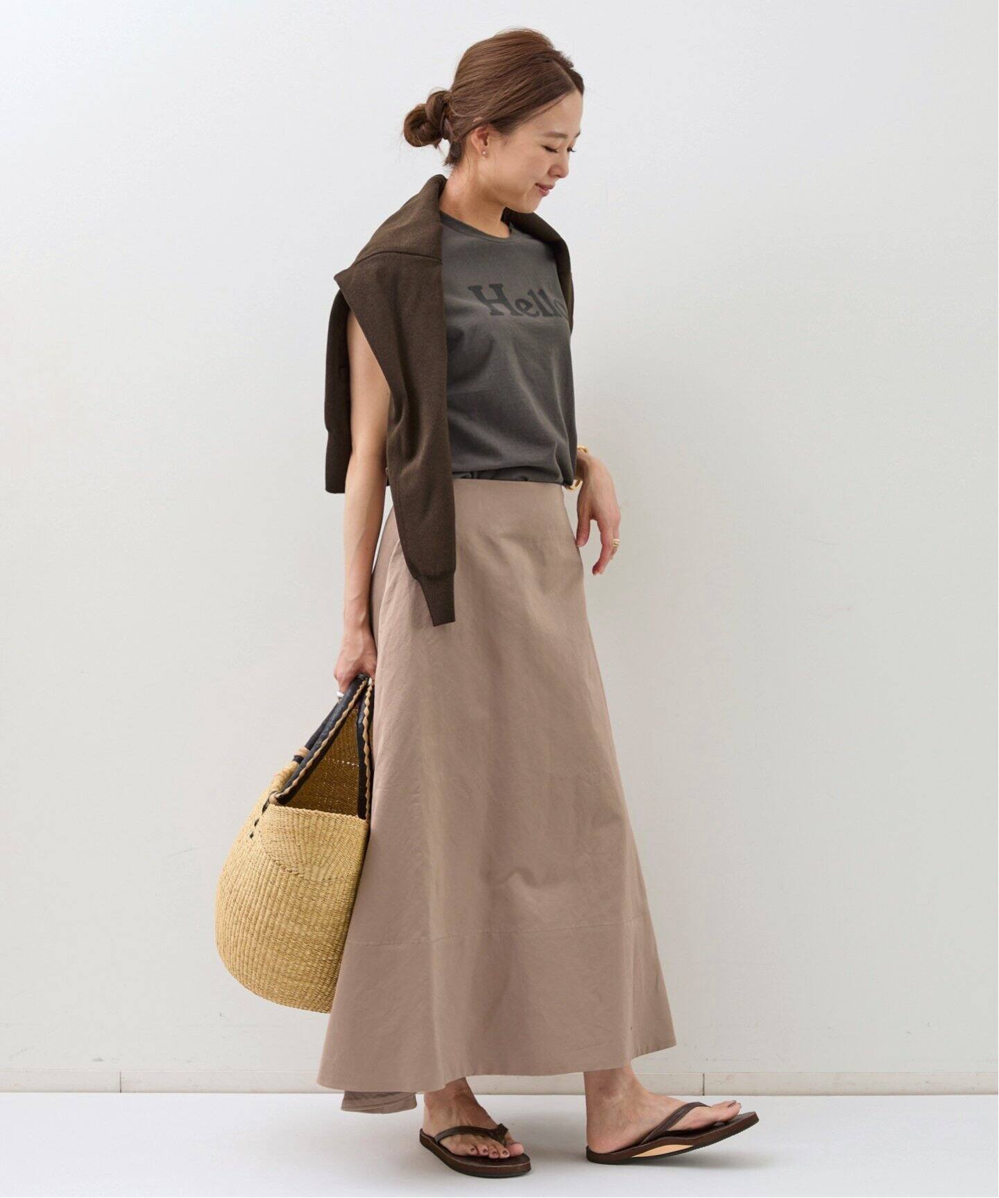 MADISON BLUE/マディソン ブルー】 MI-MOLLET FLARE SKIRT