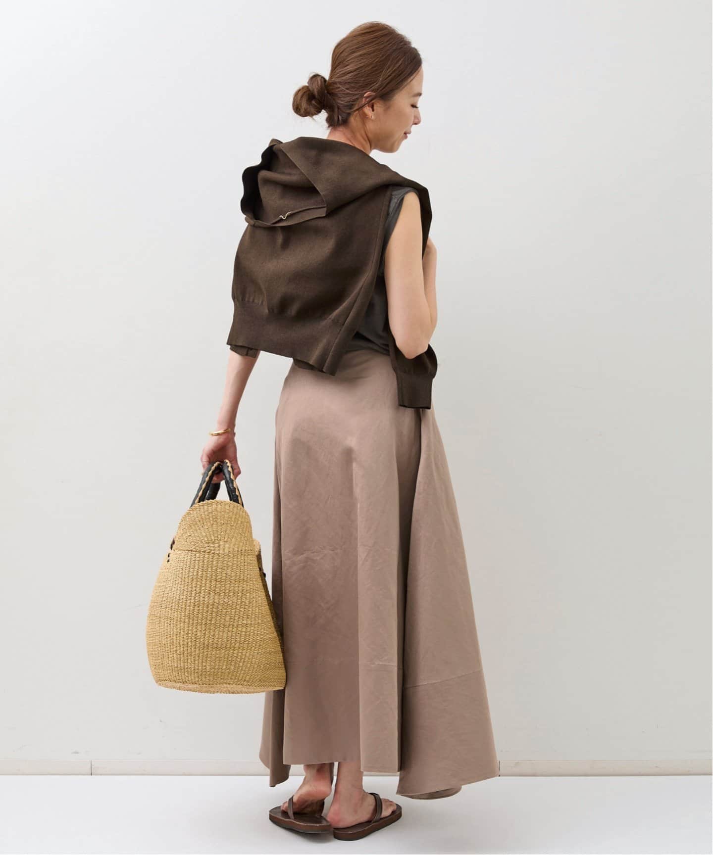 MADISON BLUE/マディソン ブルー】 MI-MOLLET FLARE SKIRT