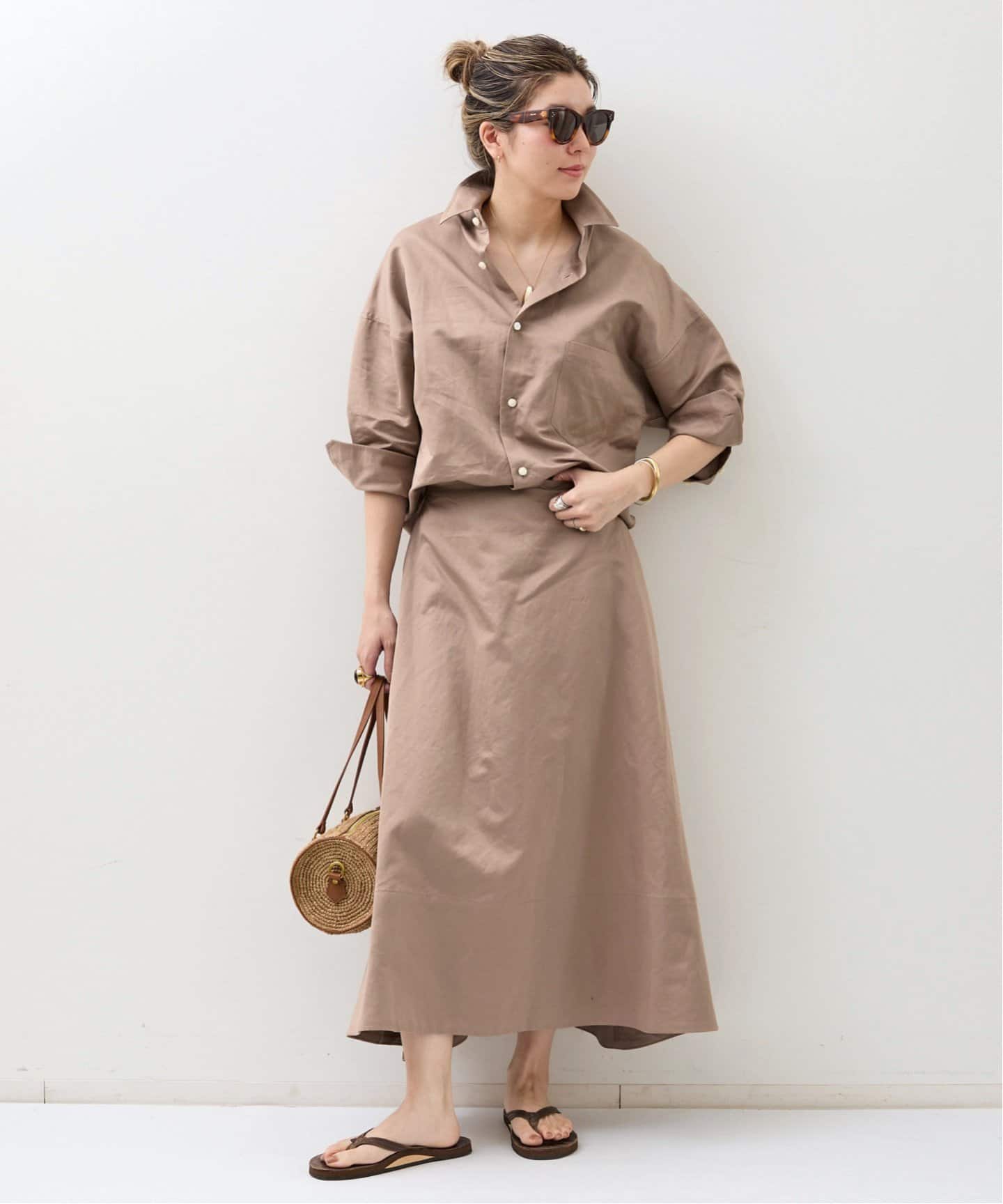 MADISON BLUE/マディソン ブルー】 MI-MOLLET FLARE SKIRT