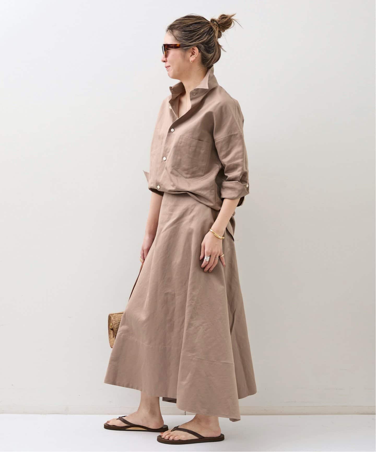MADISON BLUE/マディソン ブルー】 MI-MOLLET FLARE SKIRT