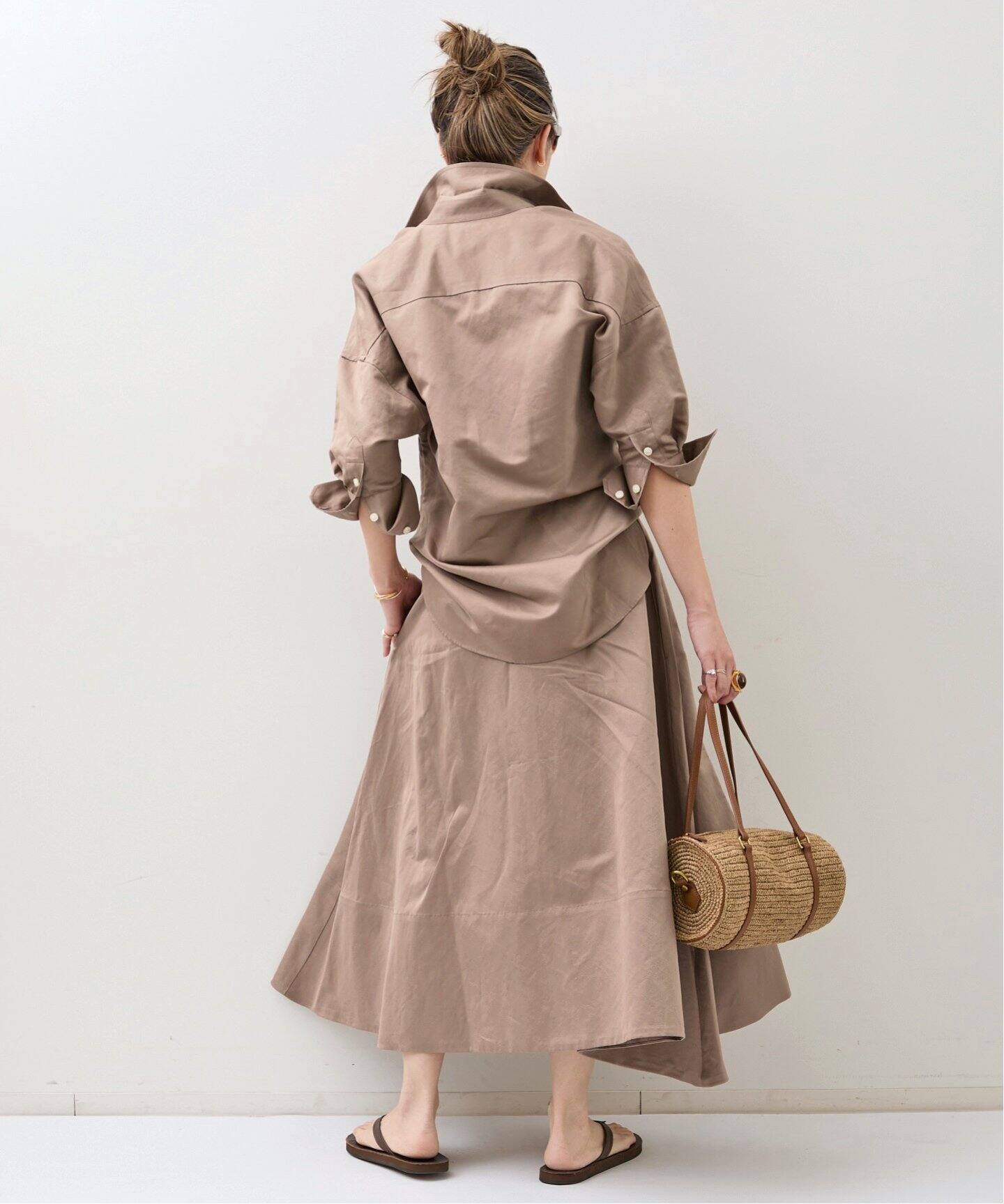 MADISON BLUE/マディソン ブルー】 MI-MOLLET FLARE SKIRT