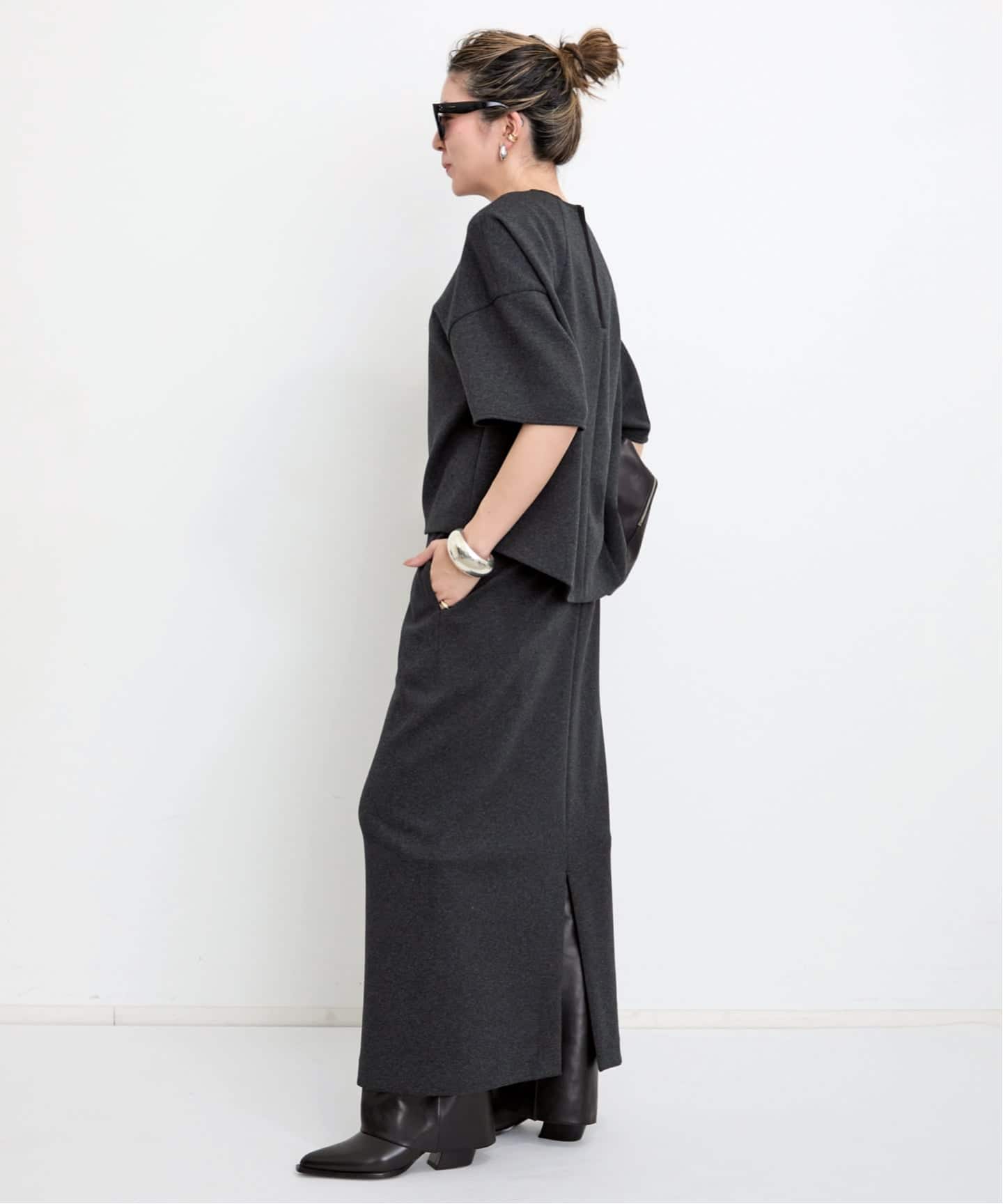DOMELLE/ドメル】 JERSEY STICK SKIRT（その他スカート）｜L