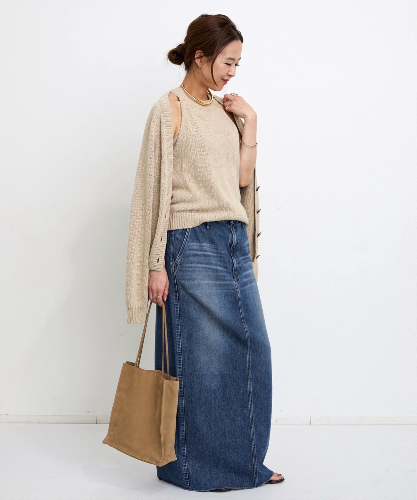 アパルトモン ドゥーズィエムクラス新品DENIM SKIRT L'Appartement DEUXIEME CLASSE - 【UPPER HIGHTS/アッパー