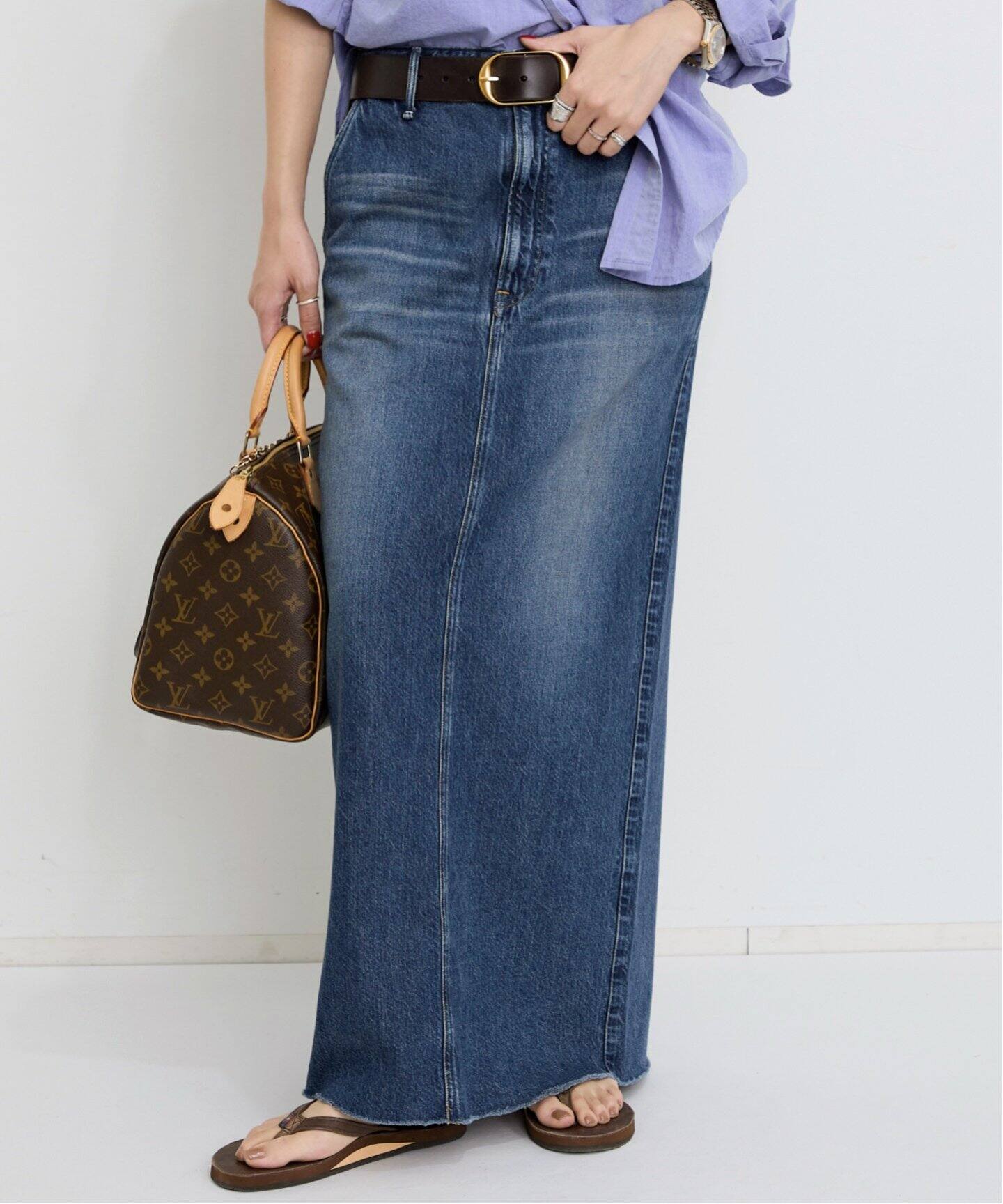 アパルトモン UPPER HIGHTS/アッパーハイツ DENIM SKIRT upperhights（アッパーハイツ）の「upper hights / アッパー