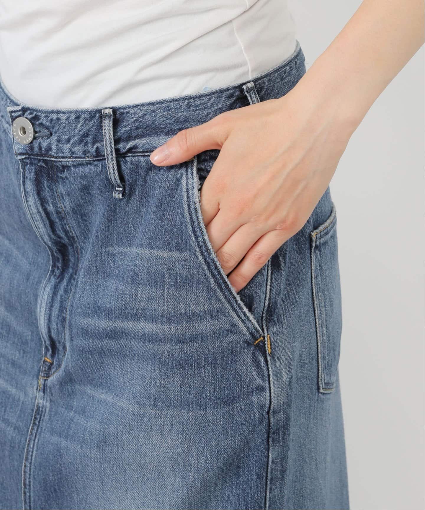 UPPER HIGHTS/アッパーハイツ】 DENIM SKIRT（ロング・マキシ丈