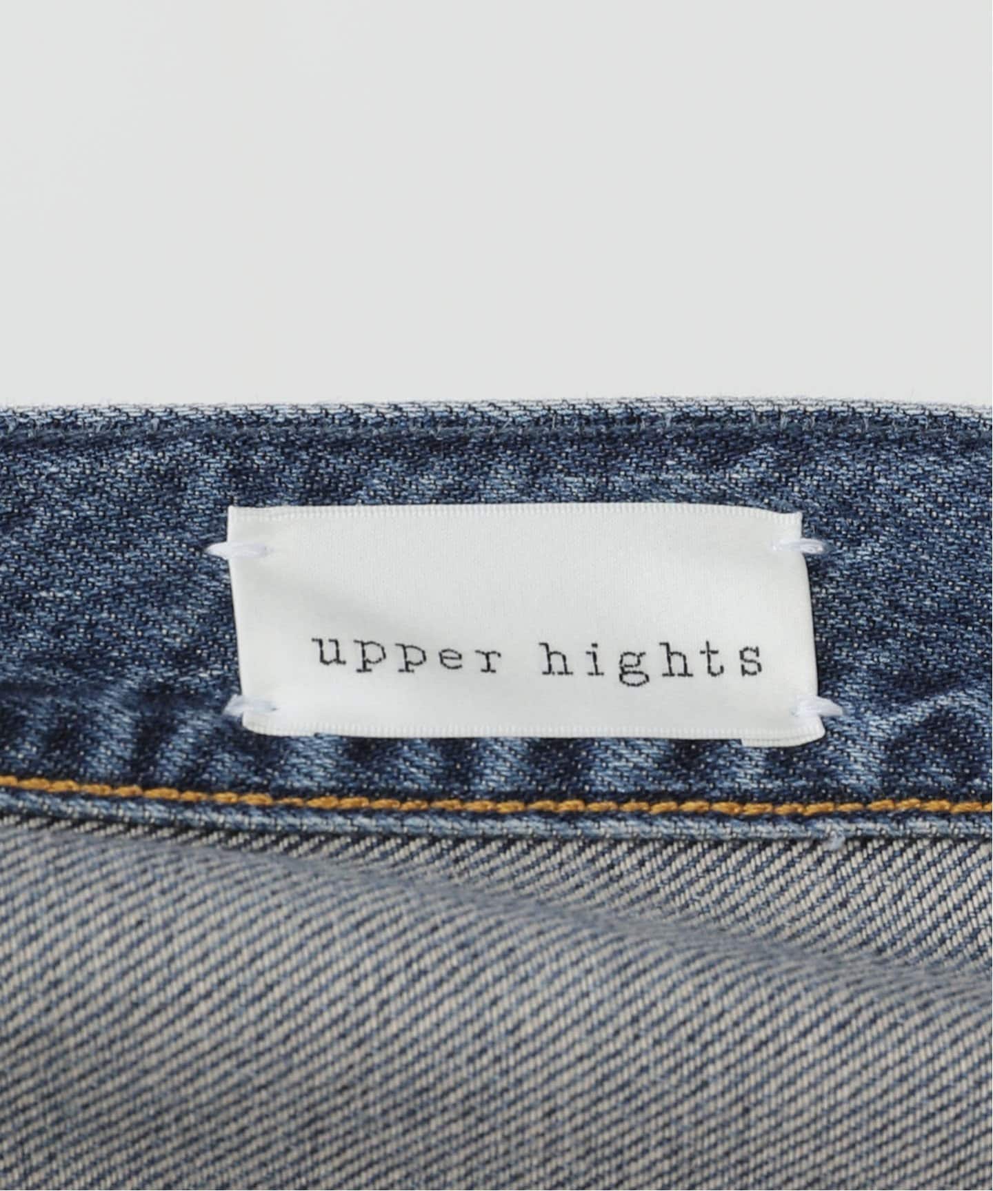 スカート L'Appartement UPPER HIGHTS DENIM SKIRT UPPER HIGHTS/アッパーハイツ】 DENIM SKIRT（ロング・マキシ丈