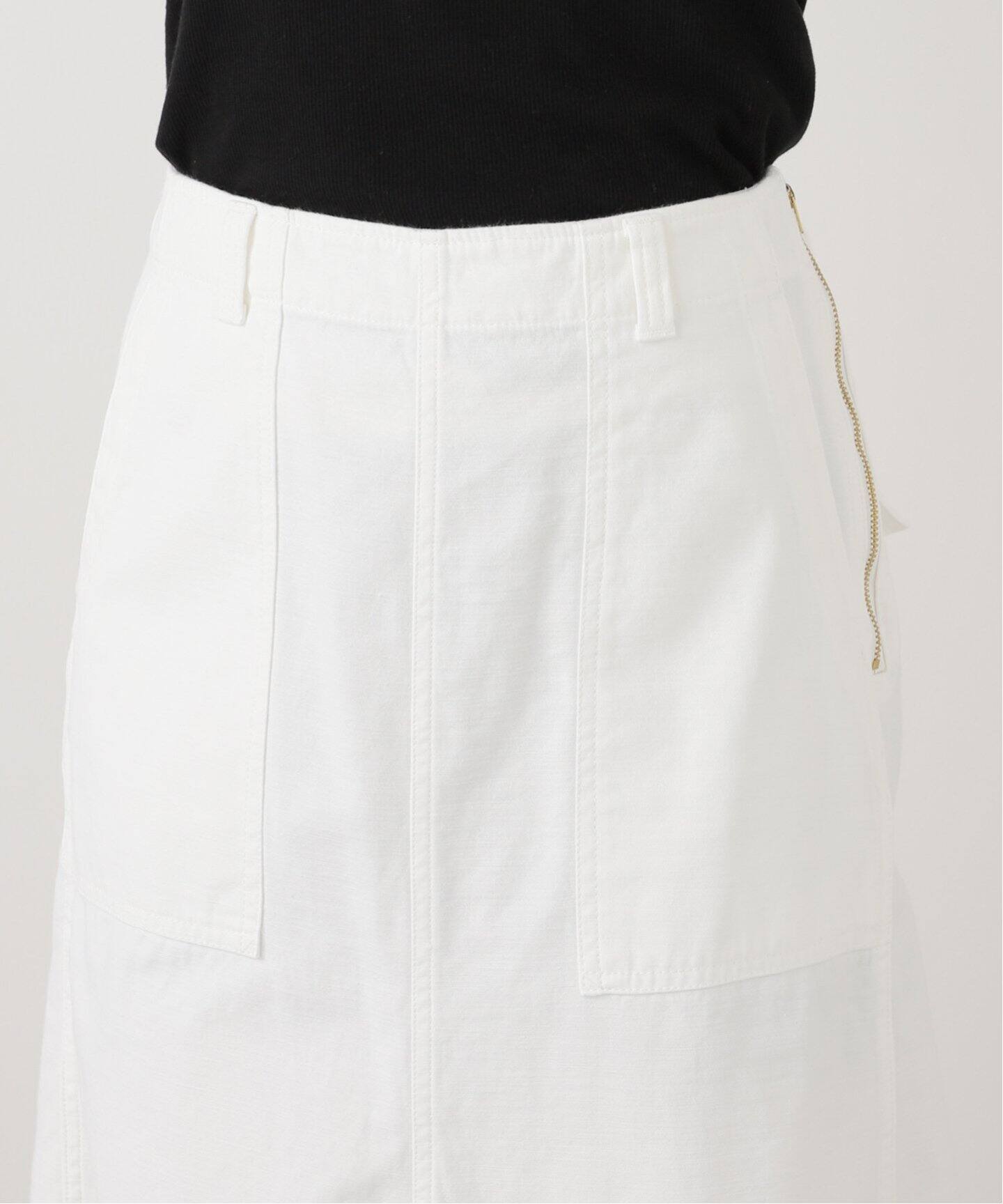 MADISON BLUE/マディソン ブルー】 FATIGUE PANEL FLARE LONG SKIRT 