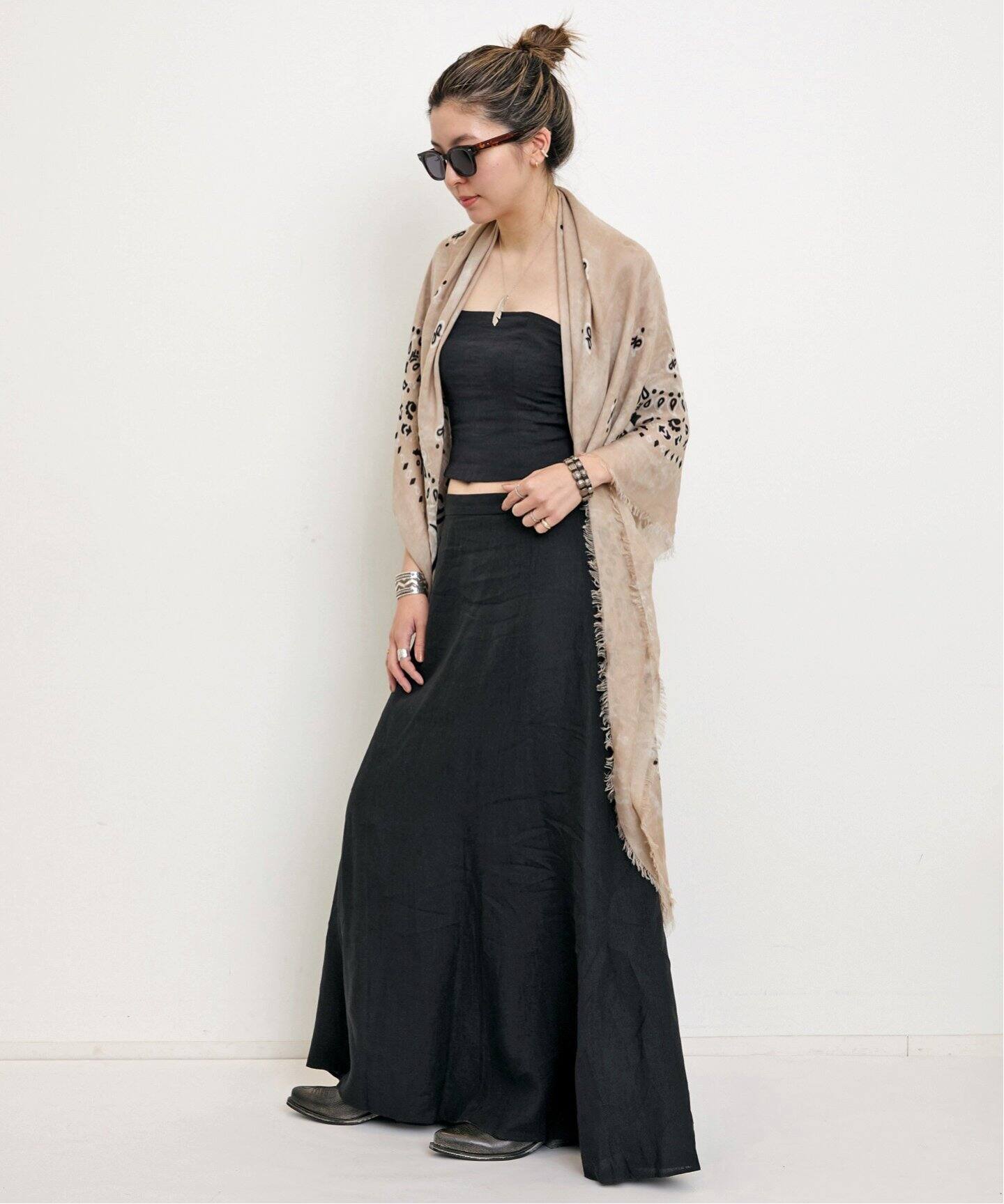 新品【L'Appartement】ARKITAIP MAXI SKIRT ARKITAIP/アーキタイプ】 ARABELLA BIAS CUT MAXI SKIRT（ロング