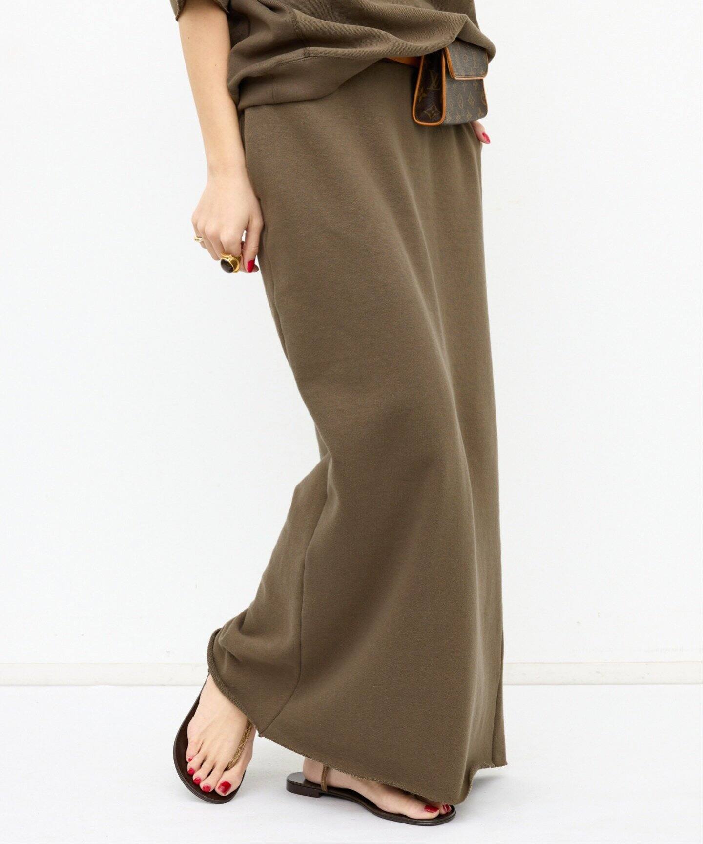 AMERICANA/アメリカーナ】 SWEAT SKIRT 