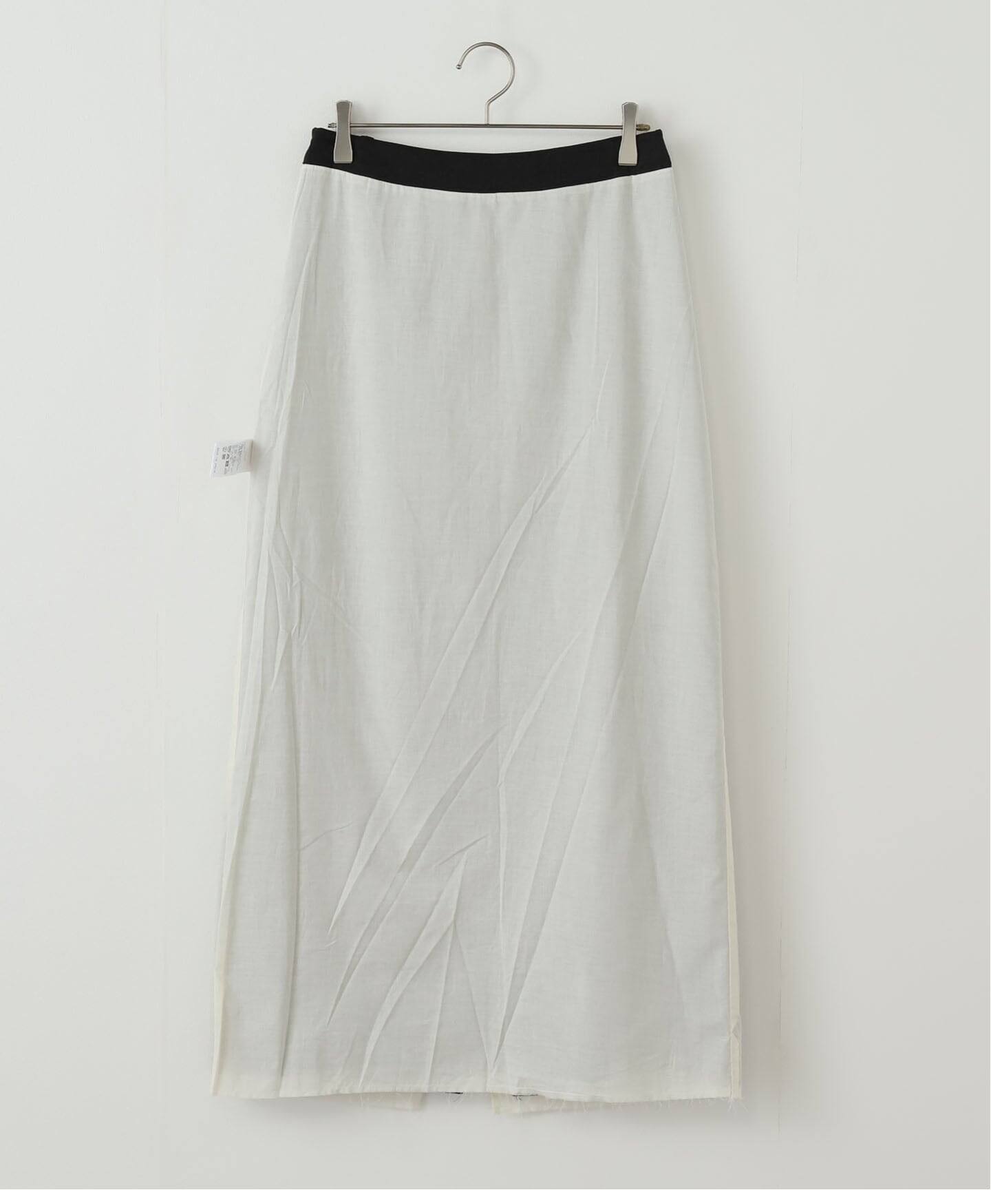 スカート L'Appartement Linen Canvas Long Skirt L'Appartement Linen Canvas Long Skirt