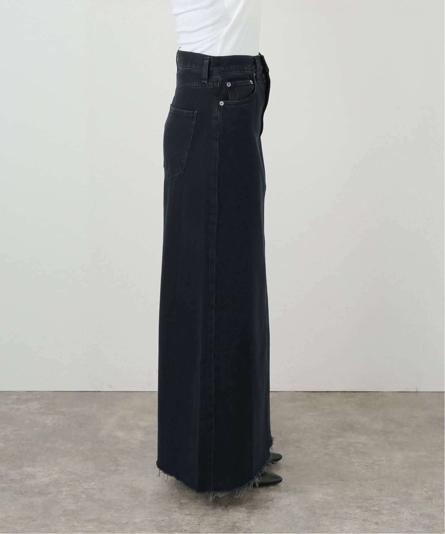 AGOLDE/エーゴールドイー】 HILLA SKIRT（デニムスカート）｜L